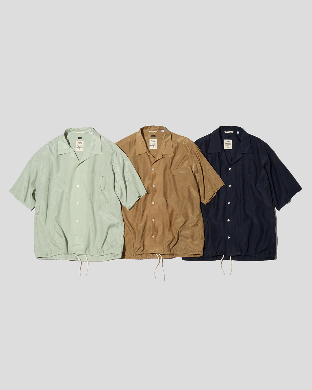 心を満たすライフテックウエア #13「Open Collar Shirt」