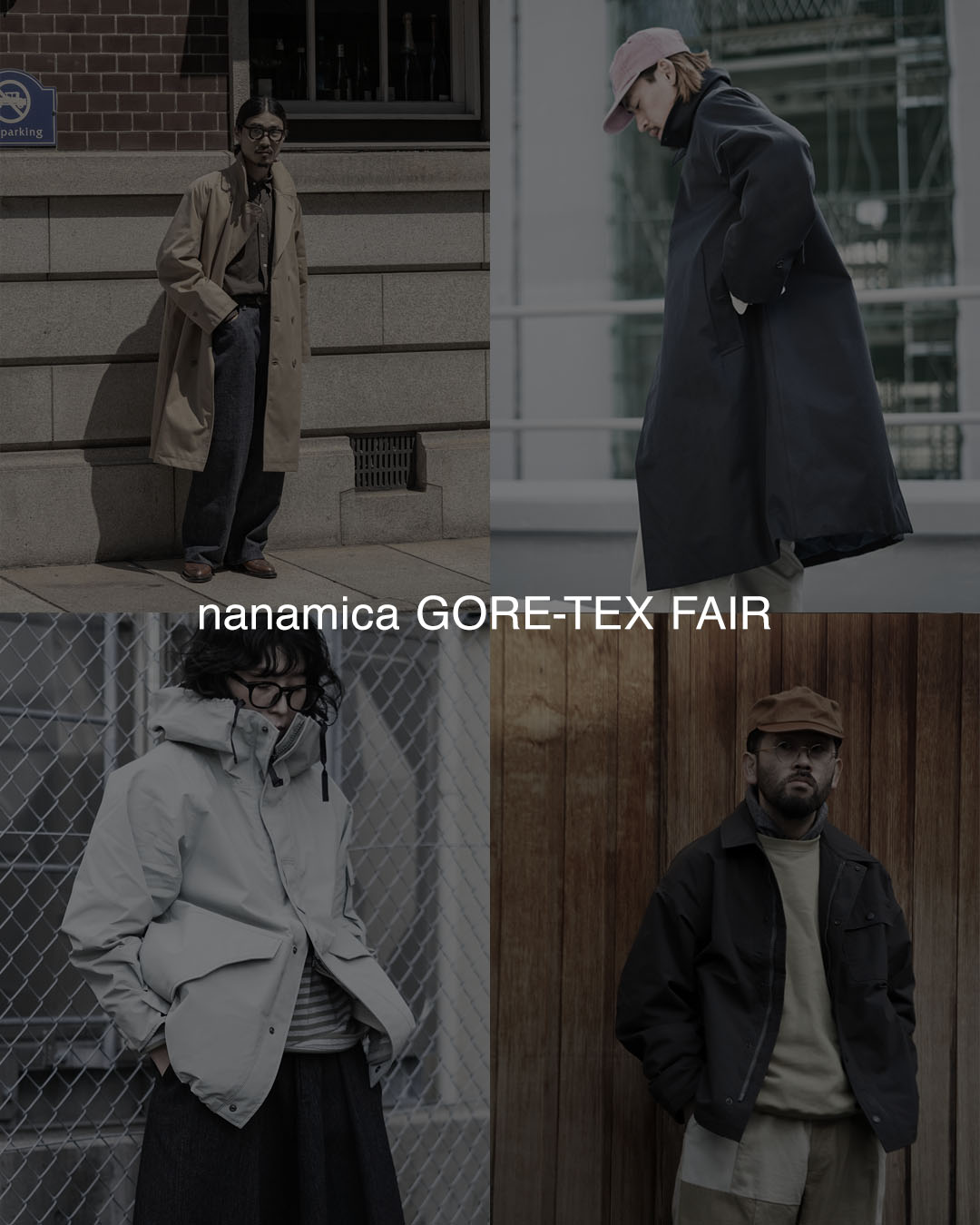nanamica GORE-TEX FAIR  Outerwear for the Beginnin…