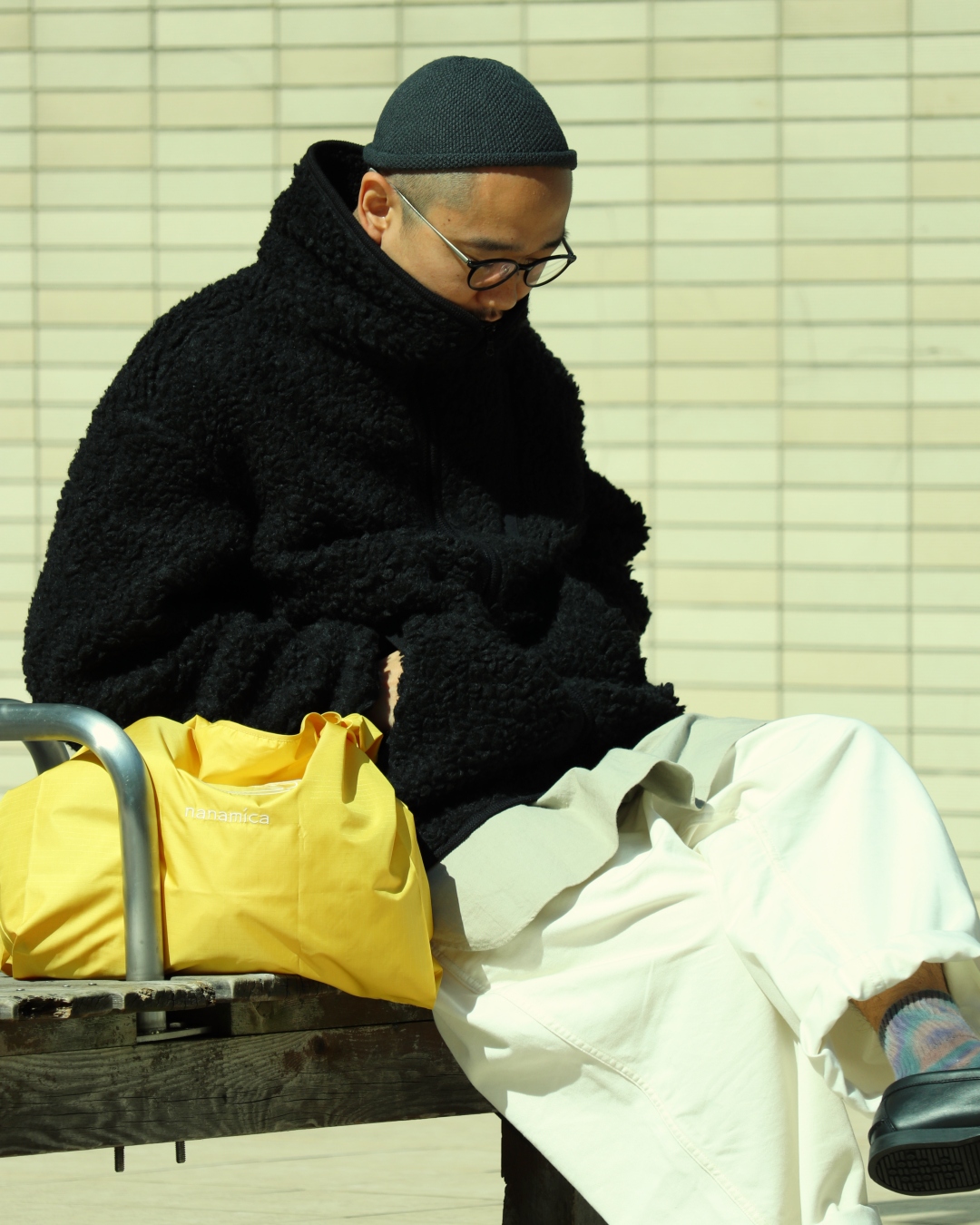 Wool Boa Fleece Field Jacket
