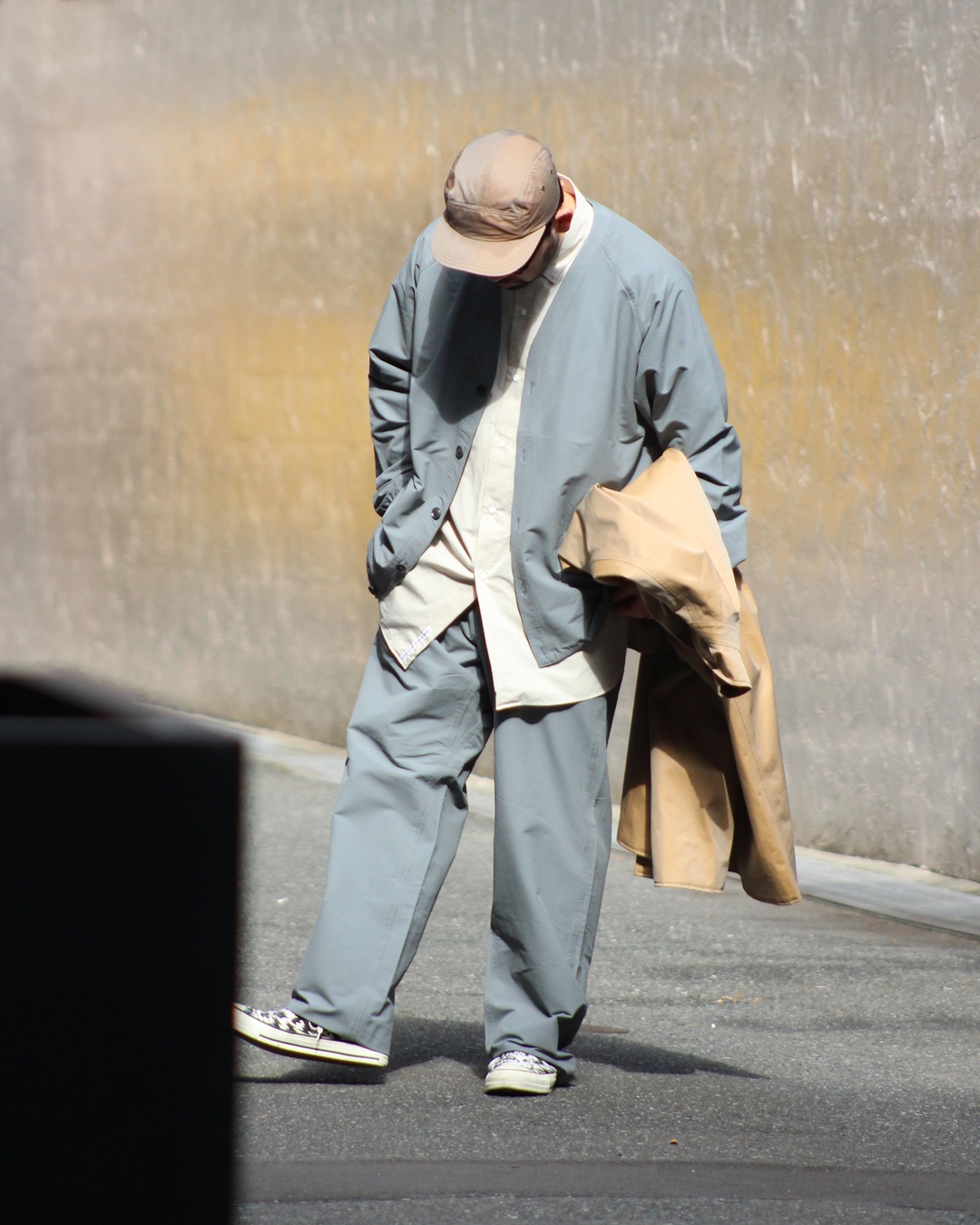 BREATH TUNE Cardigan & BREATH TUNE Wide Easy Pants
