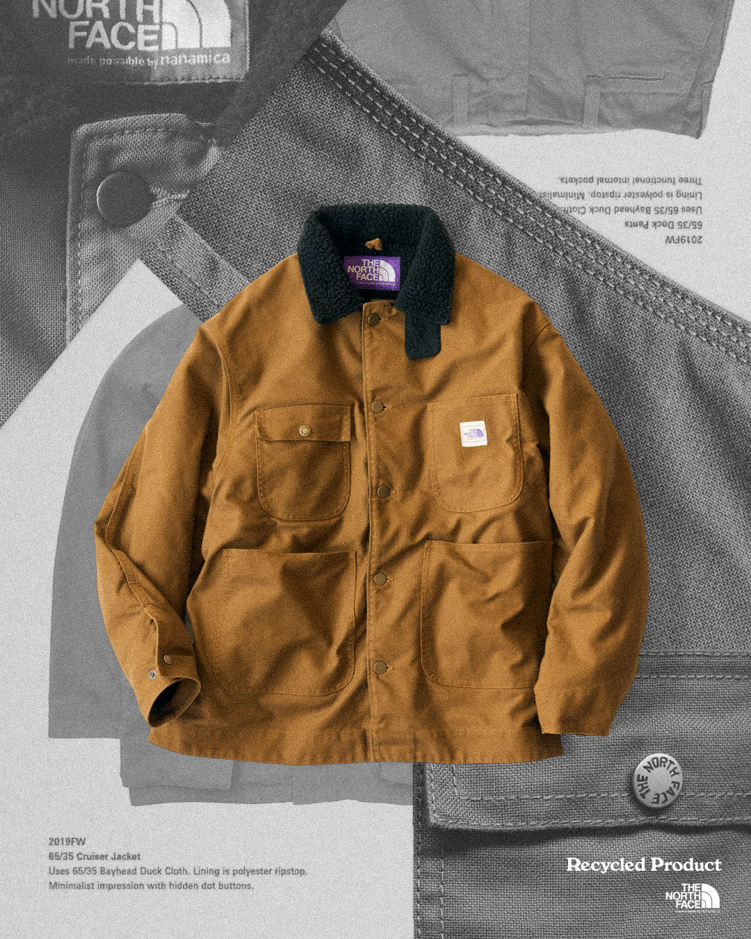 Nanamica launches the 3rd upcycling project of THE…