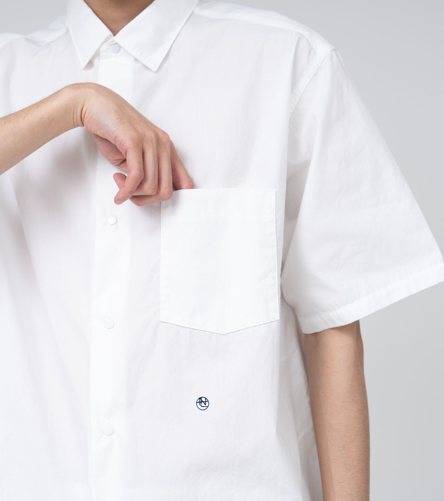 Regular Collar Wind S/S Shirt