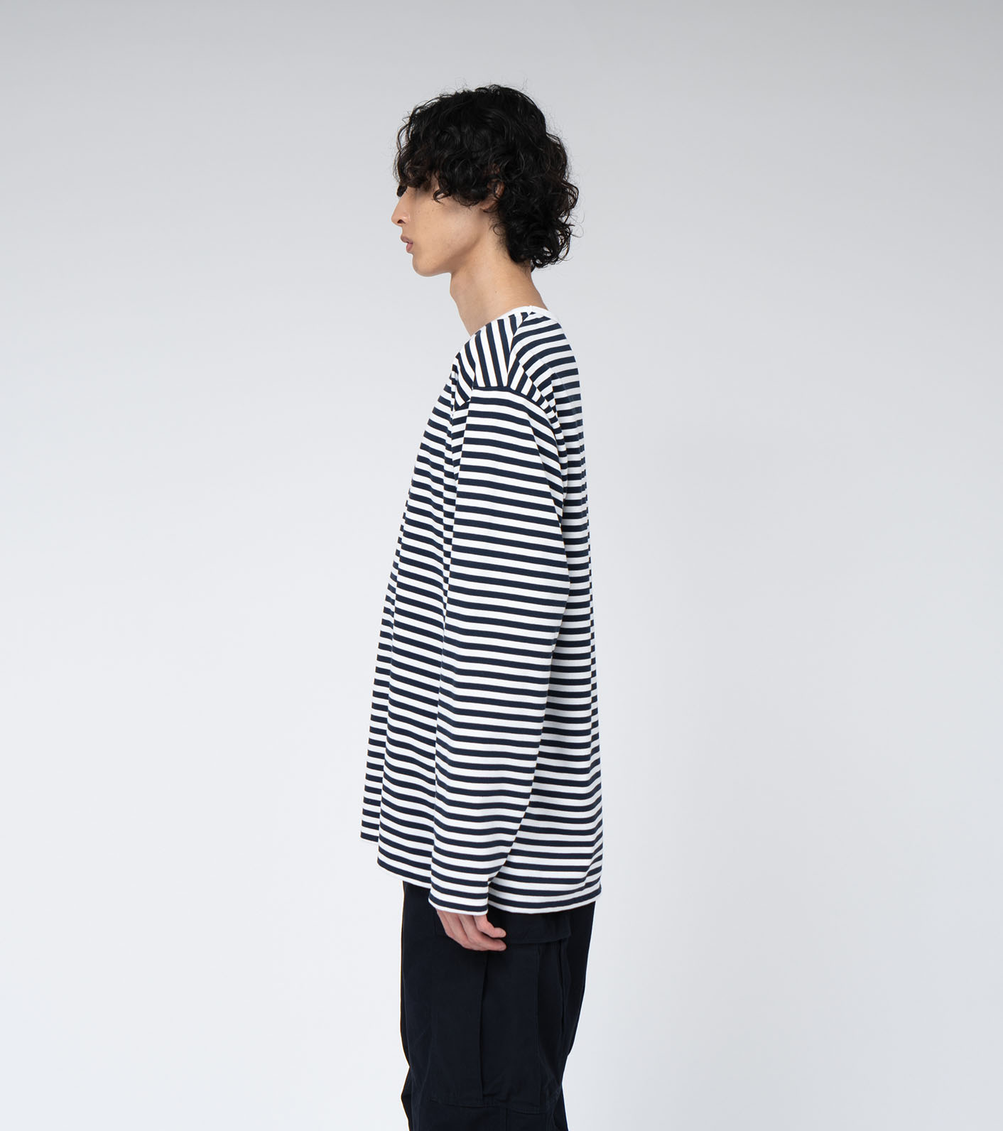 COOLMAX Stripe Jersey L/S Tee