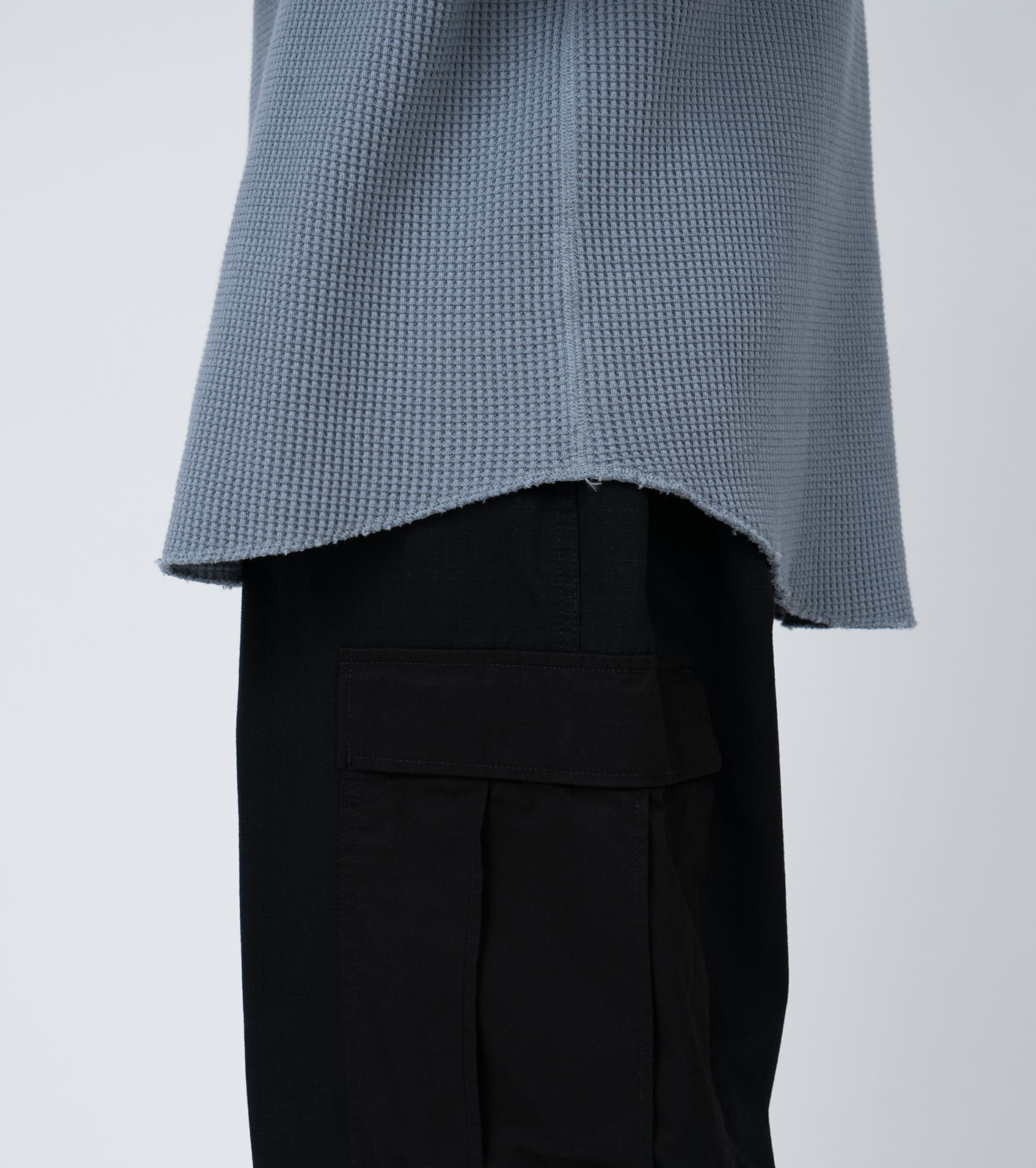Mock Neck Thermal Sweat