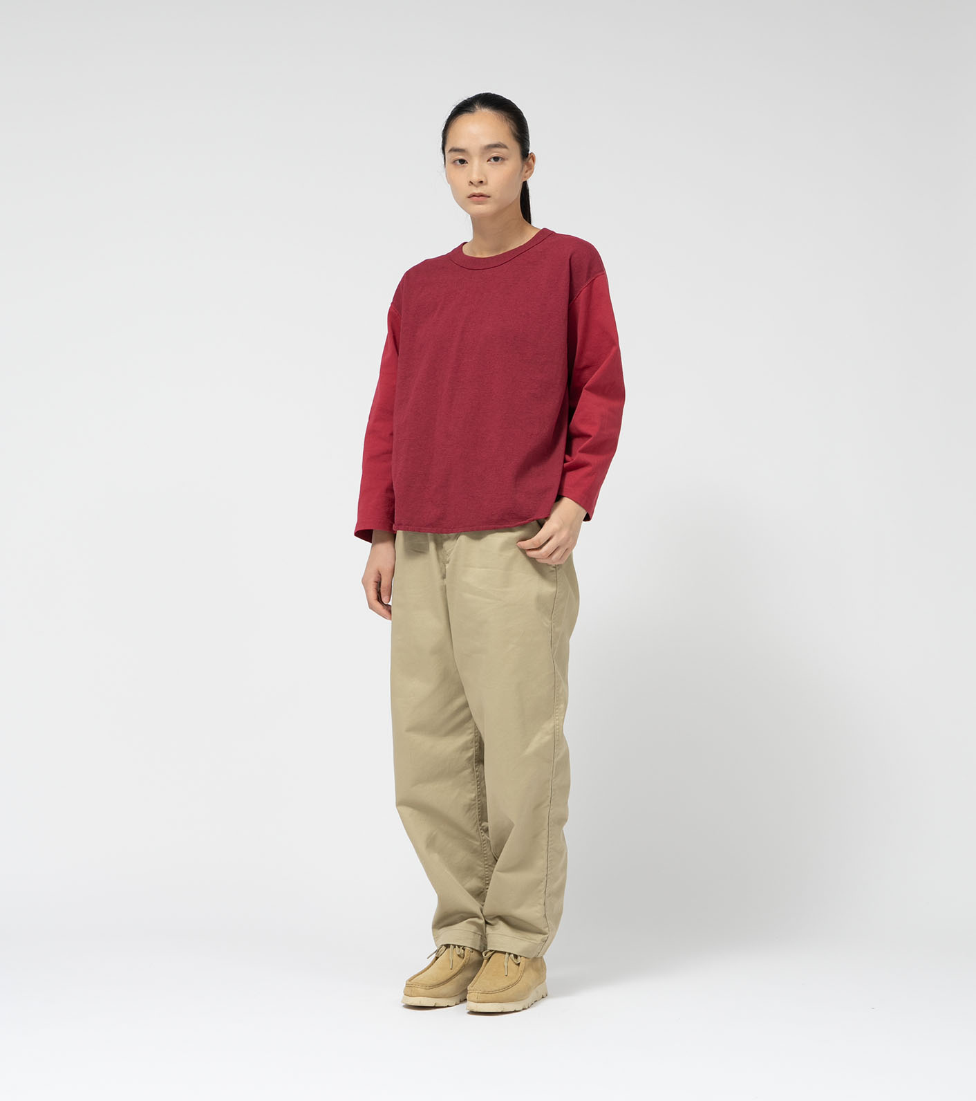 COOLMAX Chino Wide Tapered Pants
