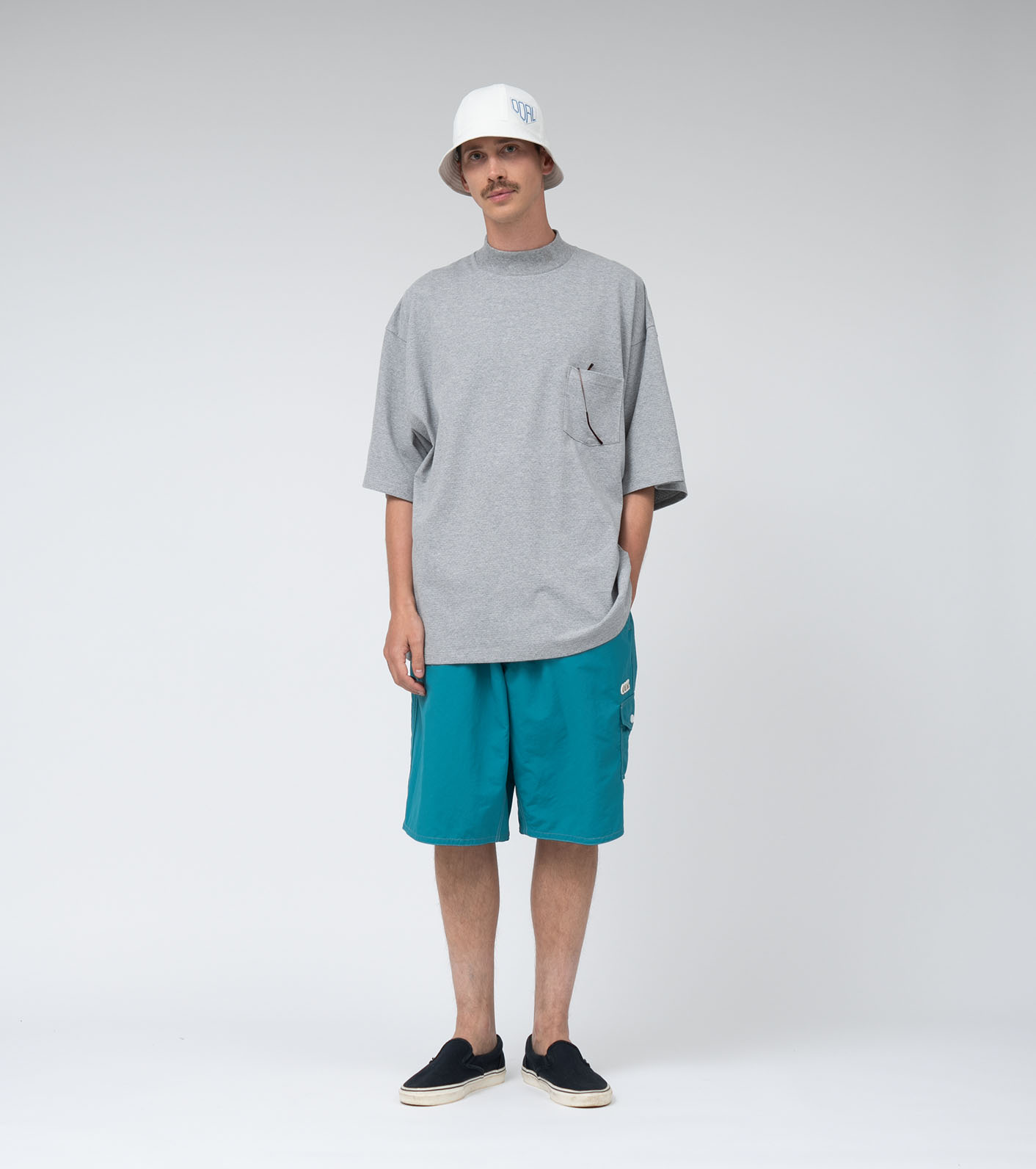 Mock Neck Tee