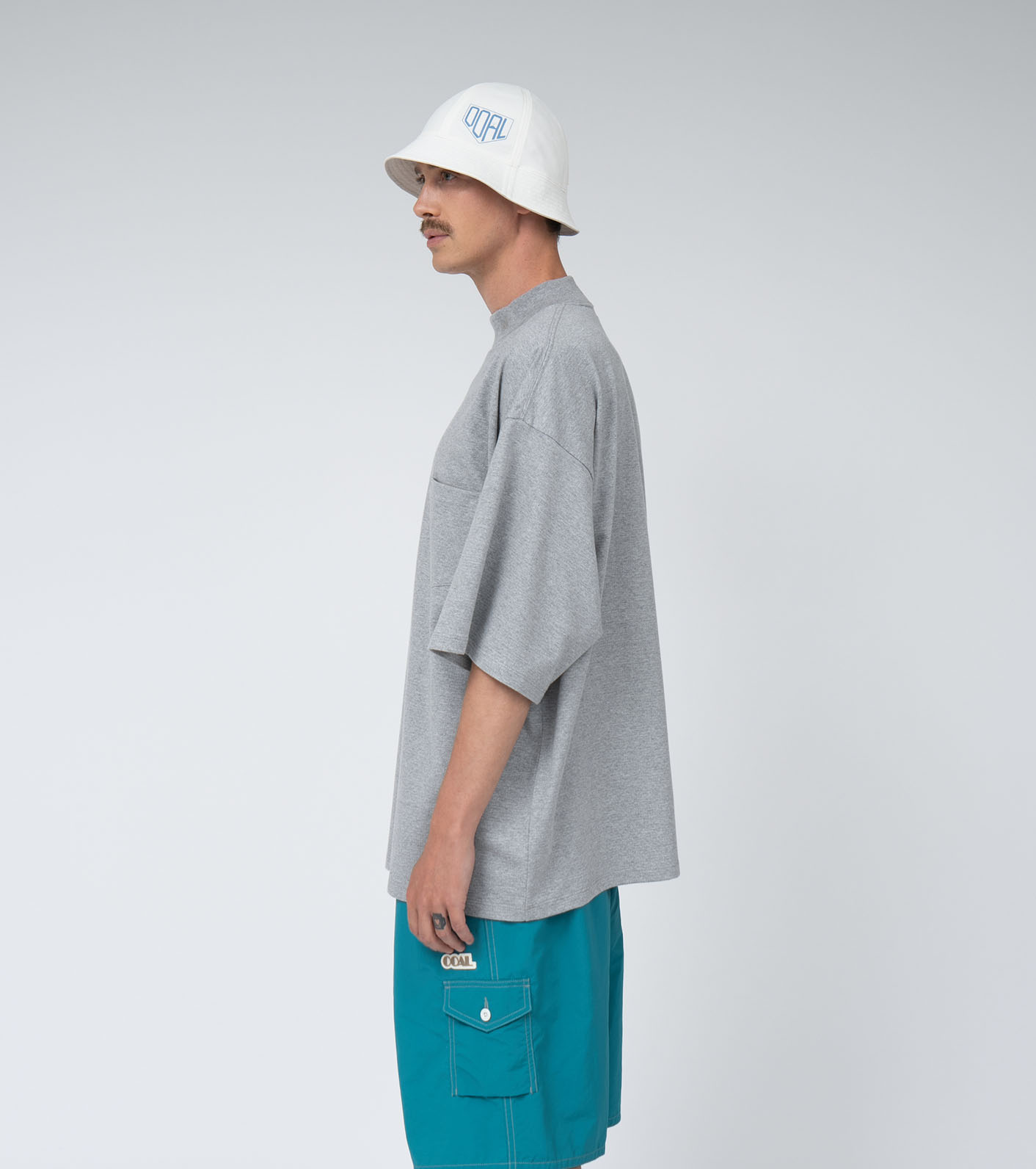 Mock Neck Tee