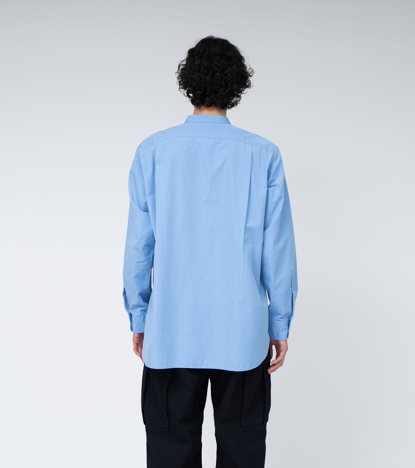 Band Collar Wind Shirt