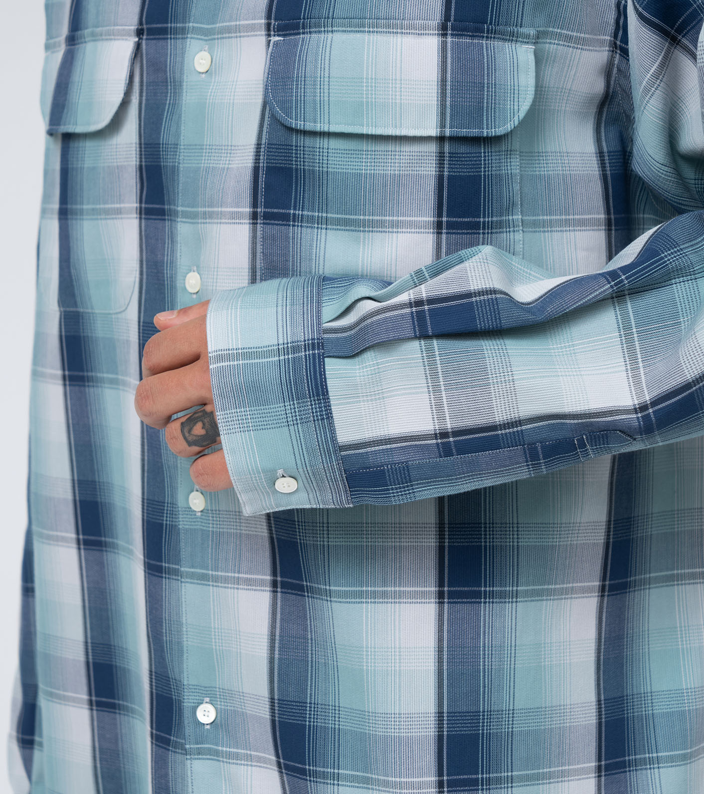 Regular Collar Pique Shirt