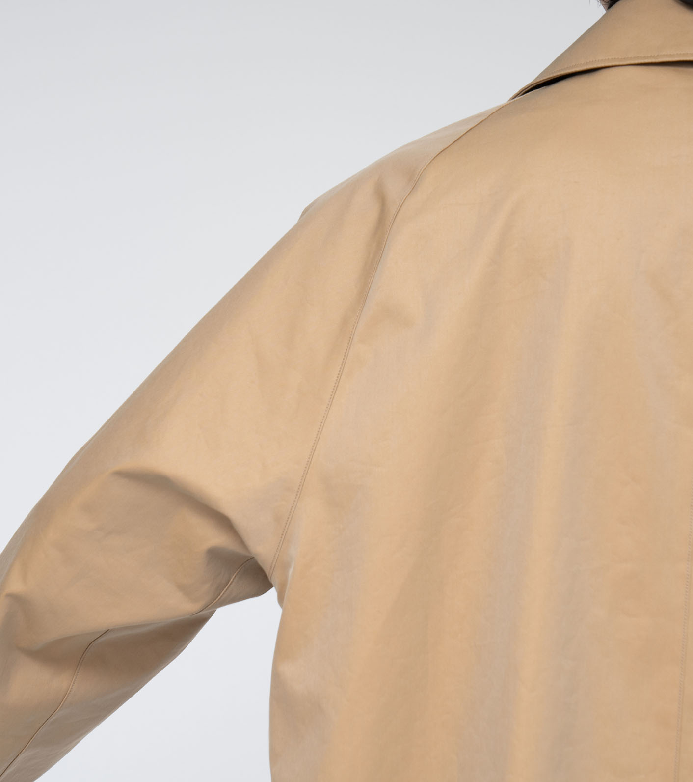 2L Cotton GORE-TEX Double Breasted Coat