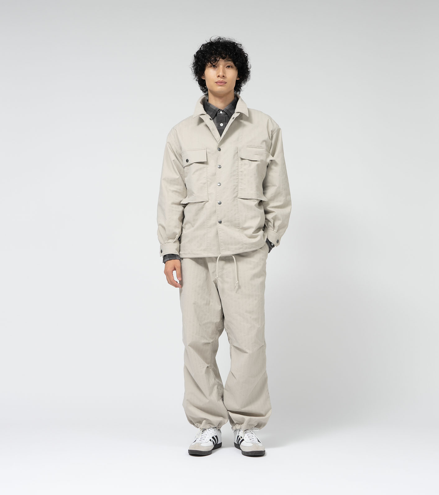 Herringbone Field Shirt Jacket