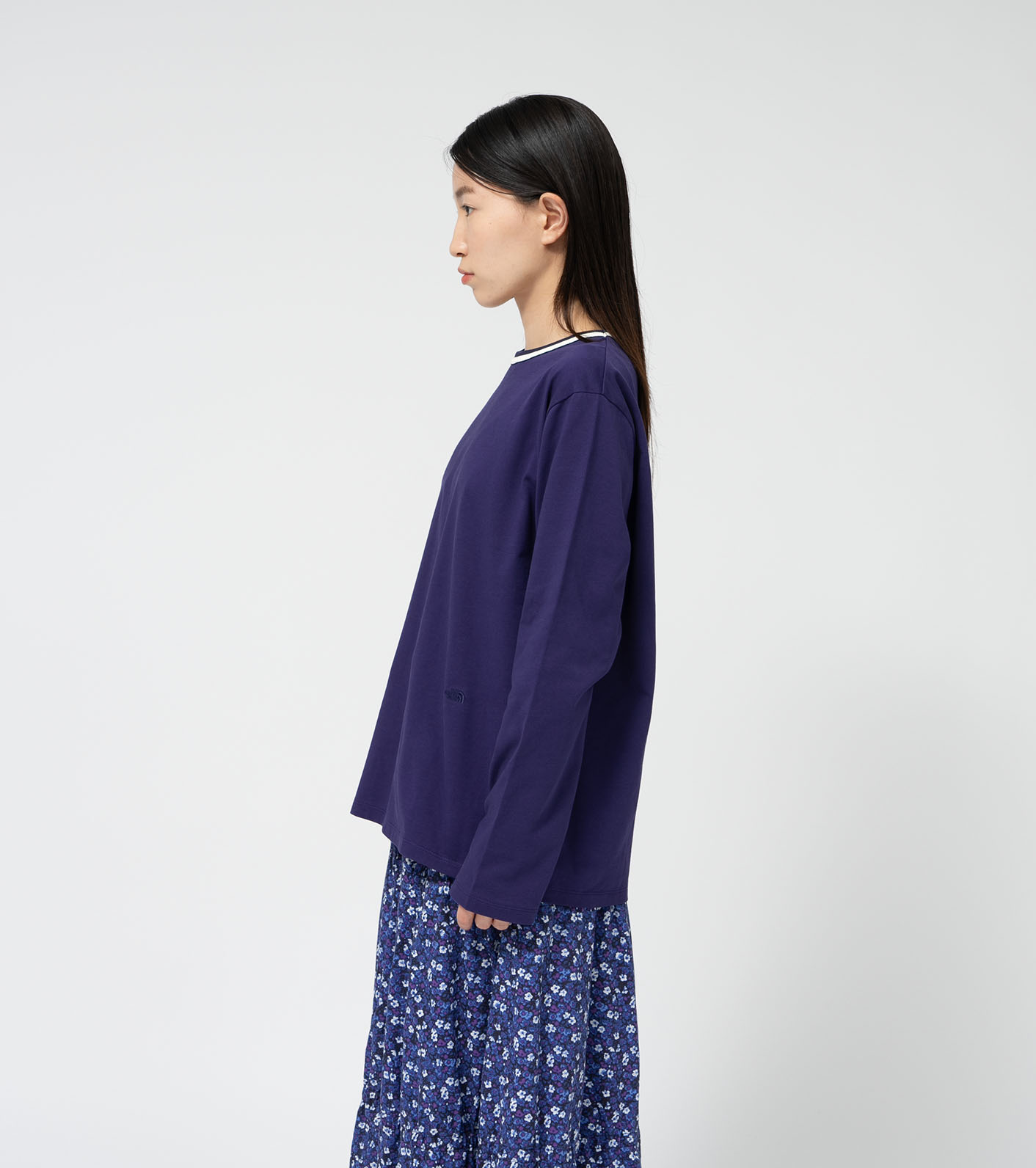 Cotton Jersey Field Long Sleeve Tee