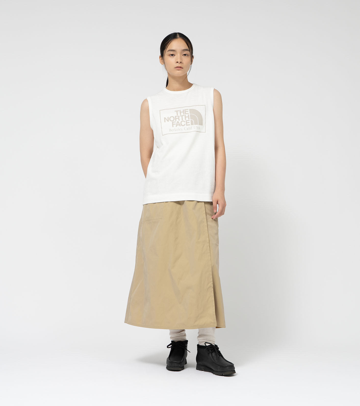 Micro French Terry Sleeveless Tee