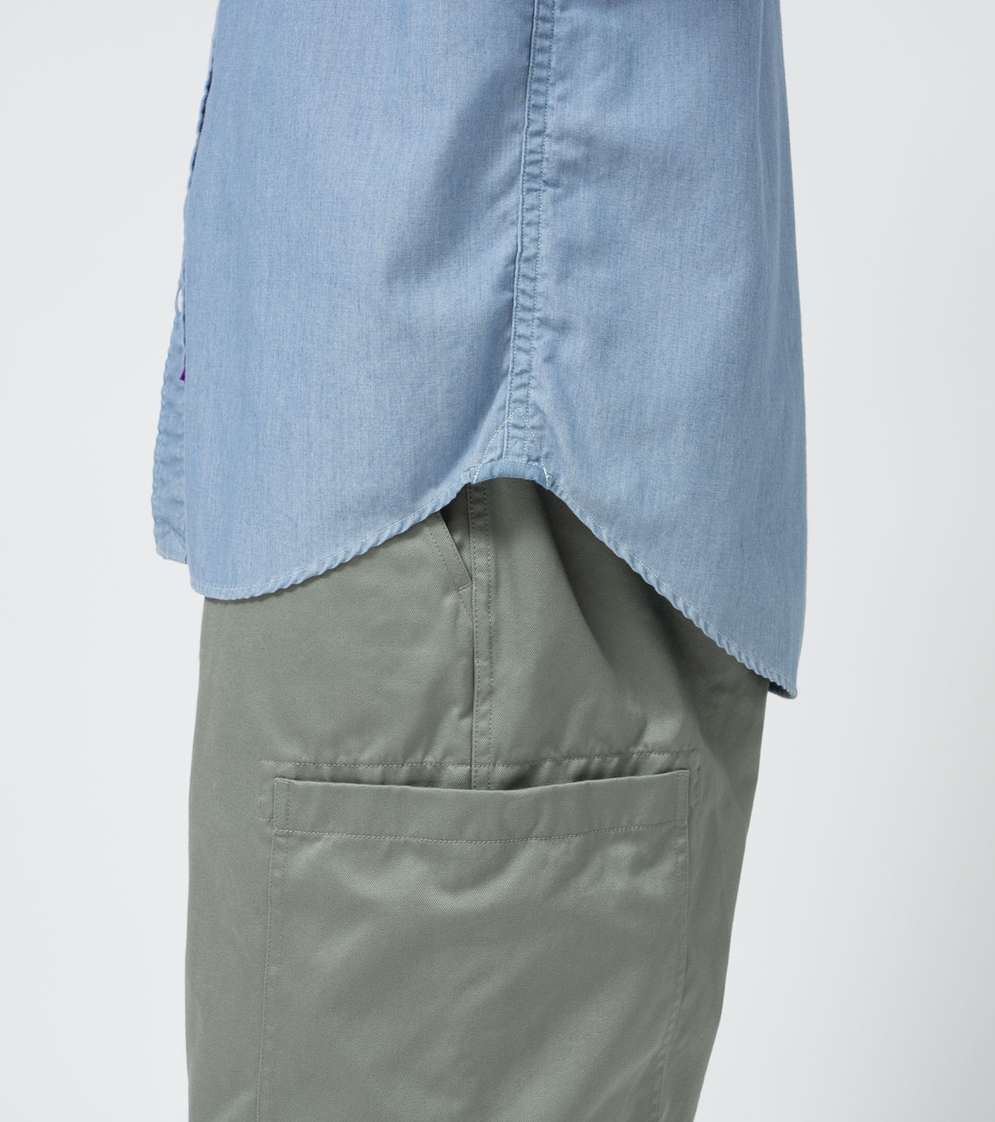 Regular Collar Chambray Field Shirt
