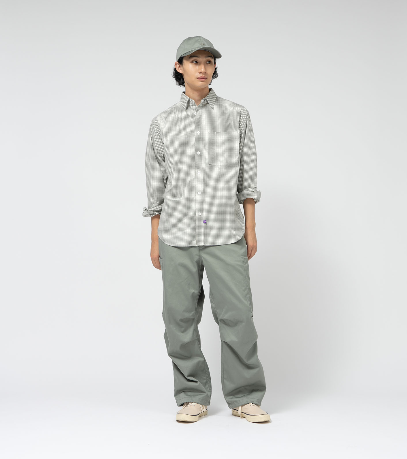 Regular Collar Gingham Field Shirt