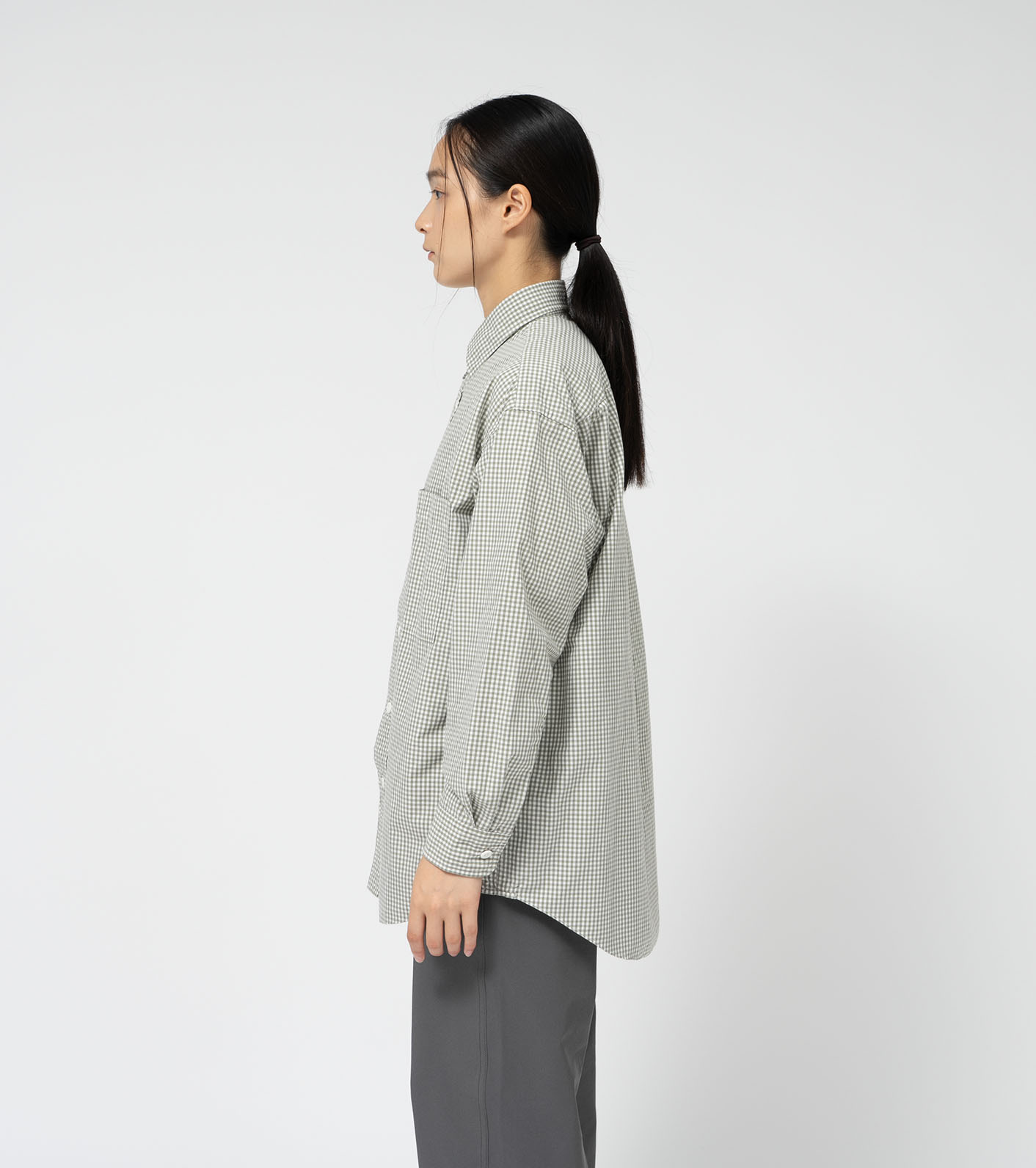 Regular Collar Gingham Field Shirt