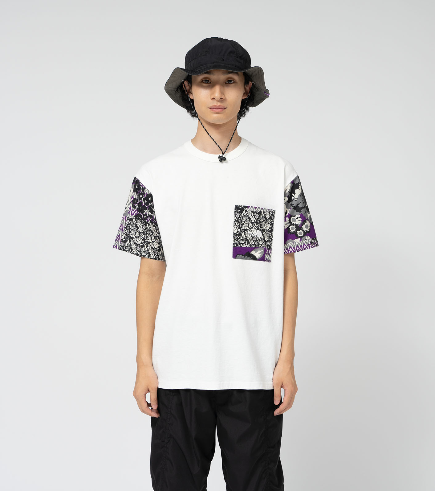 Flower Printed Field Tee