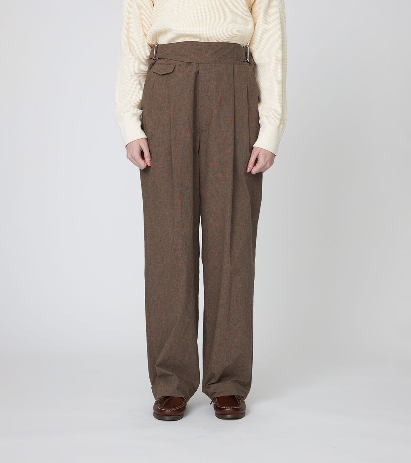 Cotton Buff Cloth Gurkha Pants
