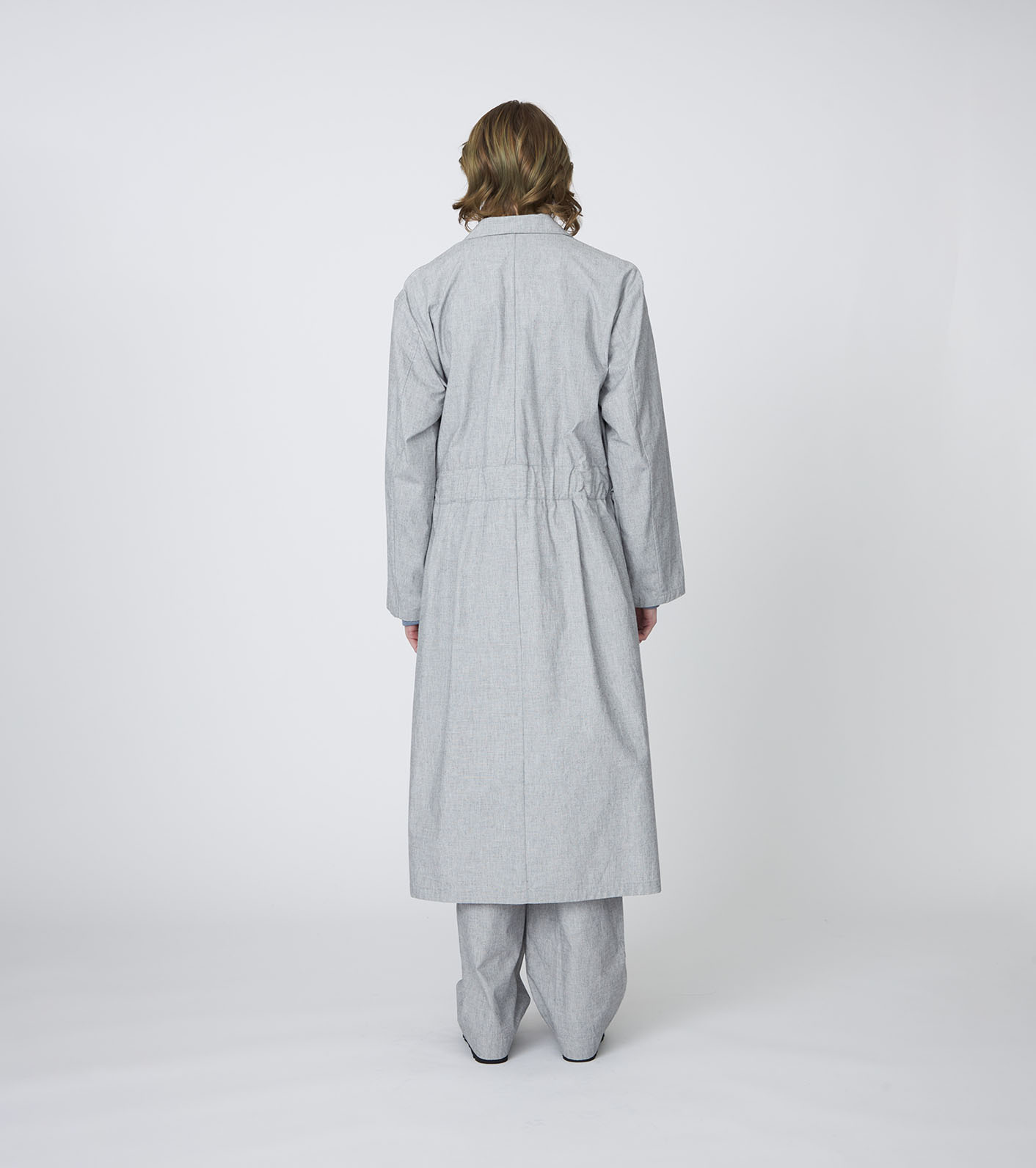 Cotton Buff Cloth Dress