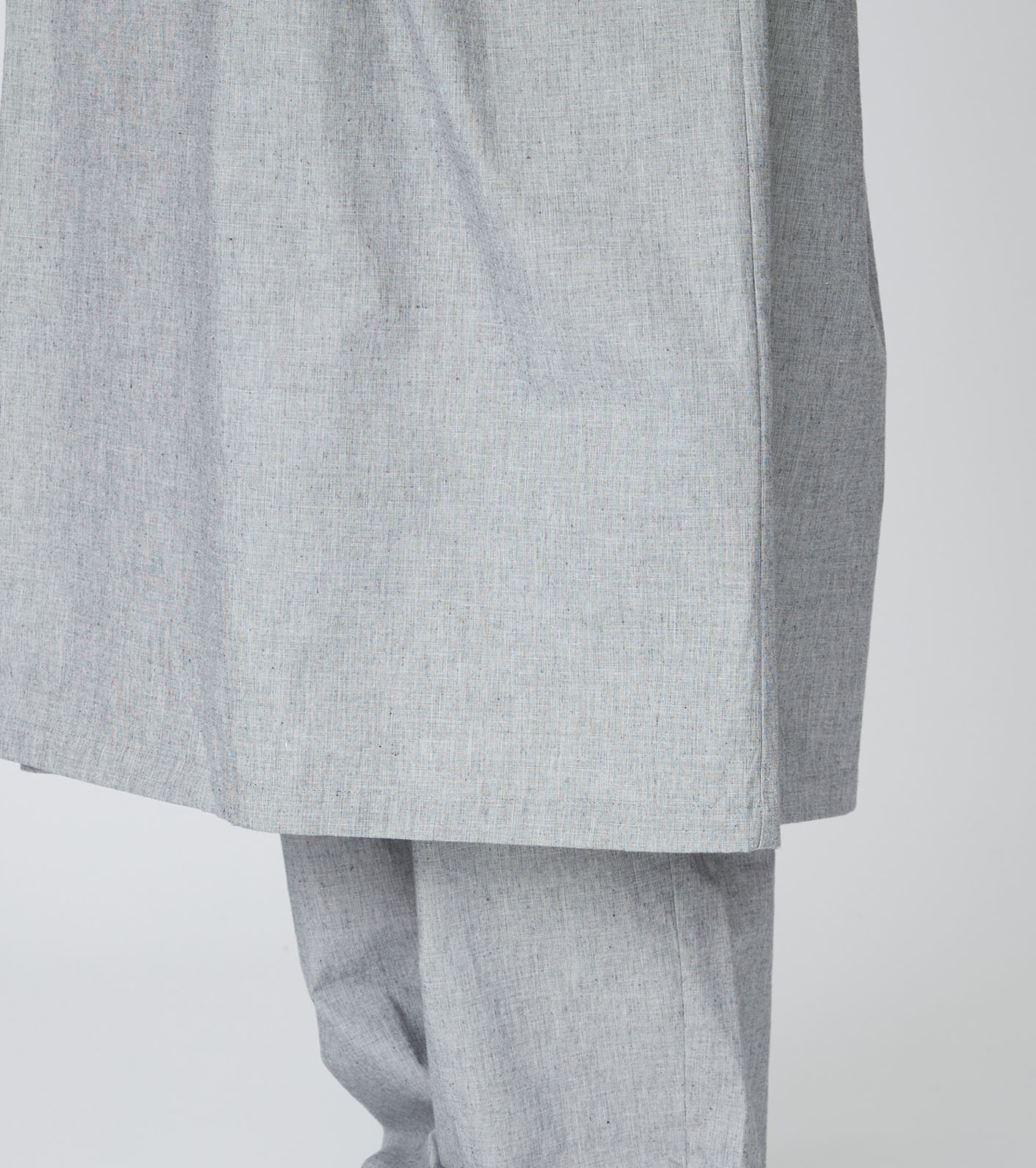 Cotton Buff Cloth Dress