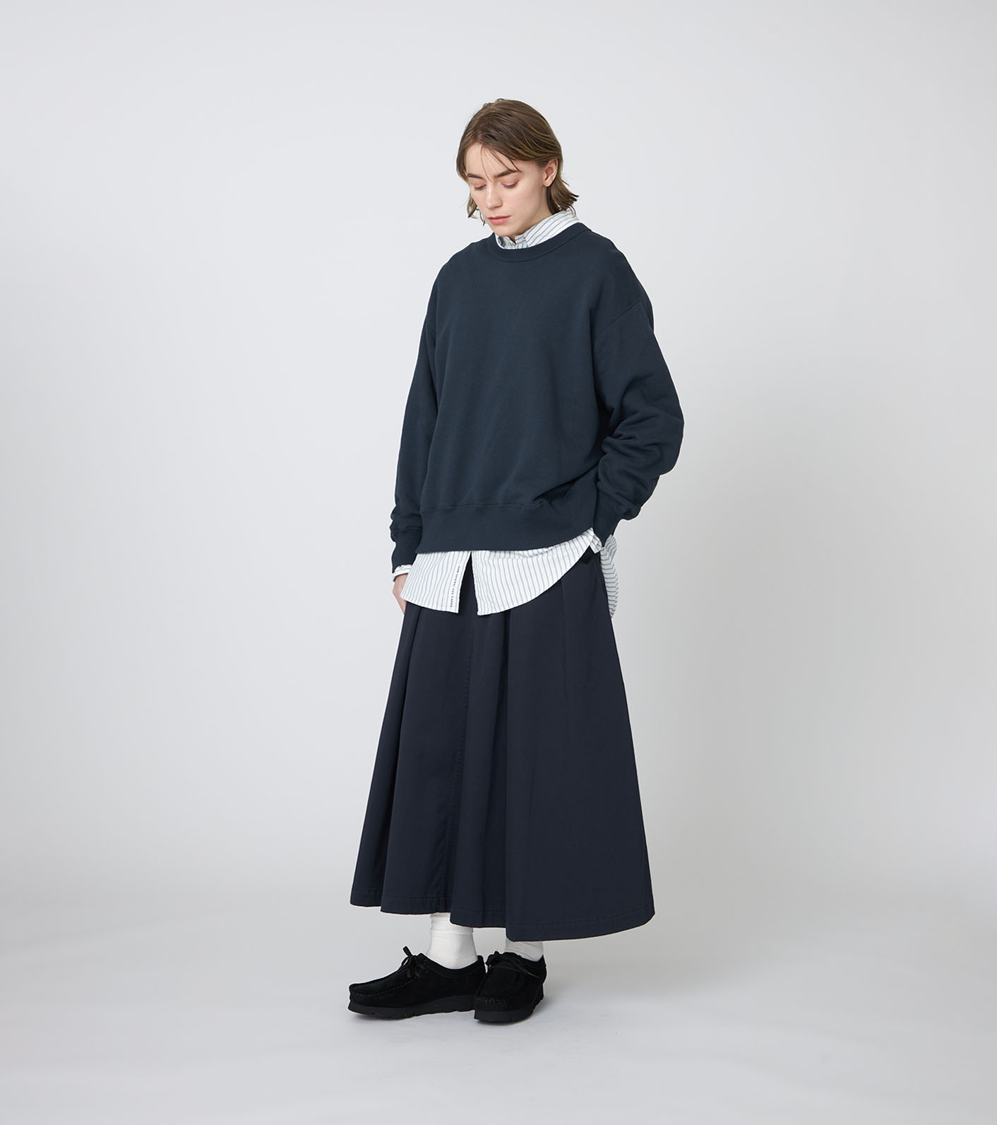 Reversible Crew Neck Sweat