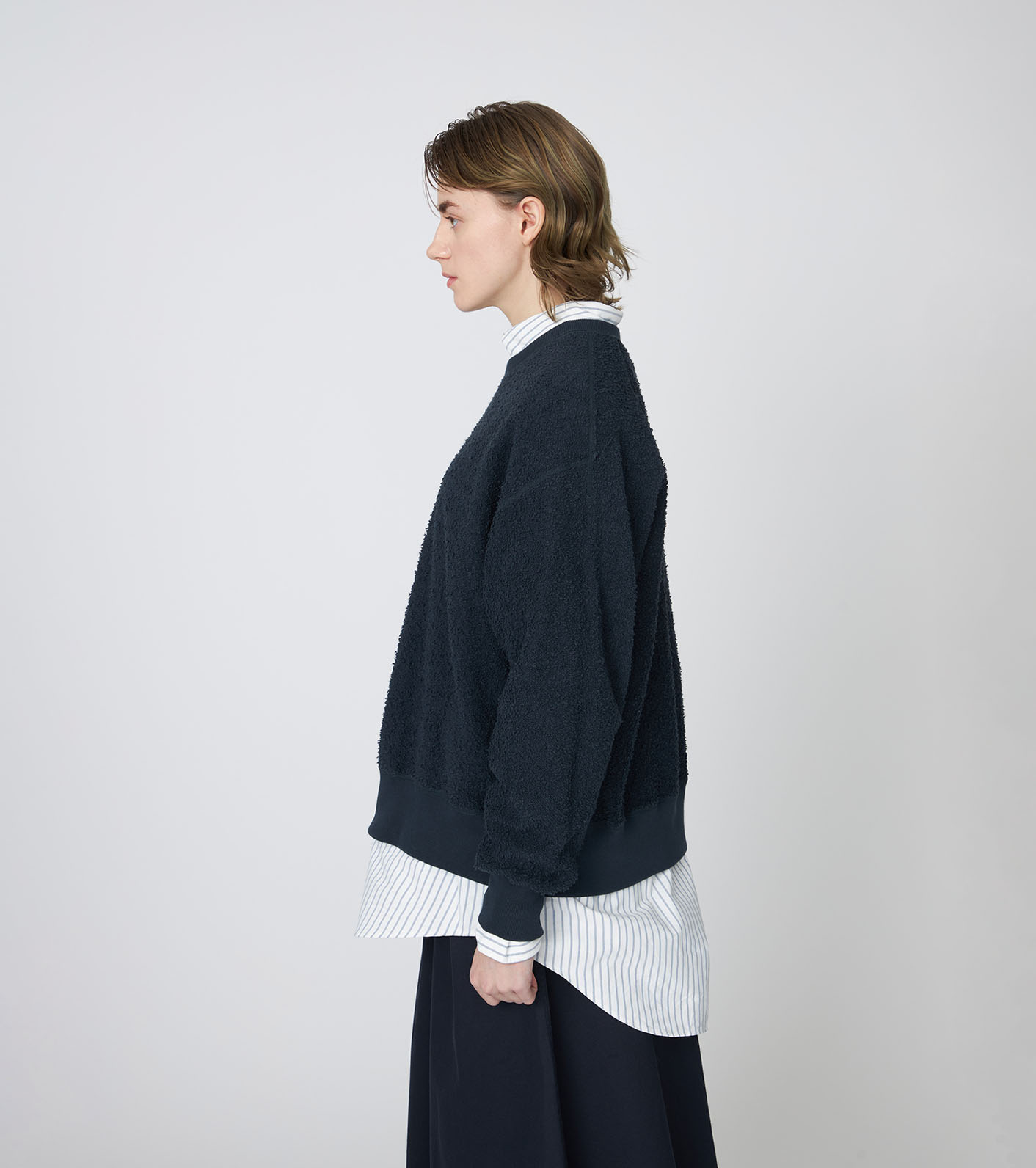Reversible Crew Neck Sweat