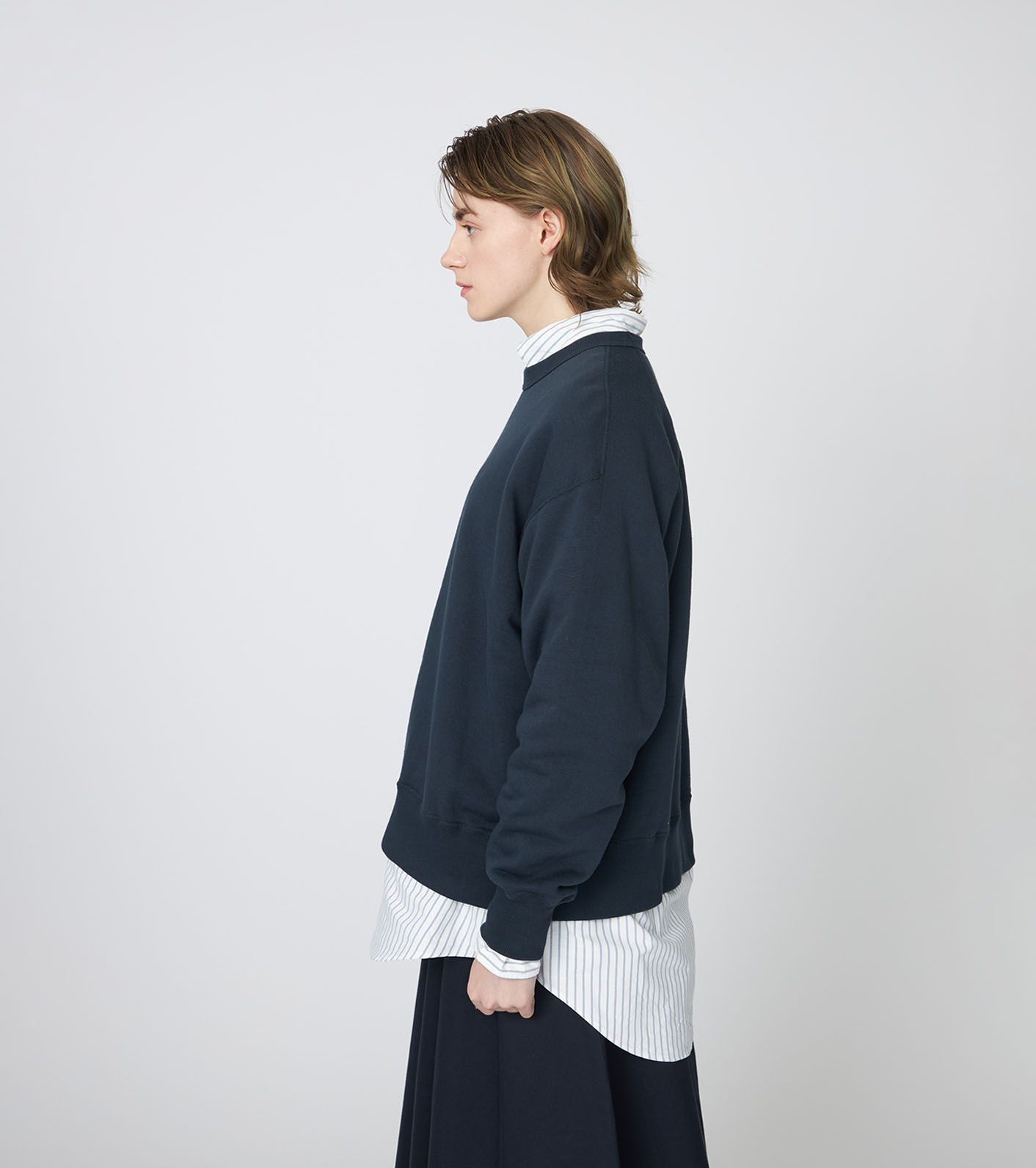 Reversible Crew Neck Sweat