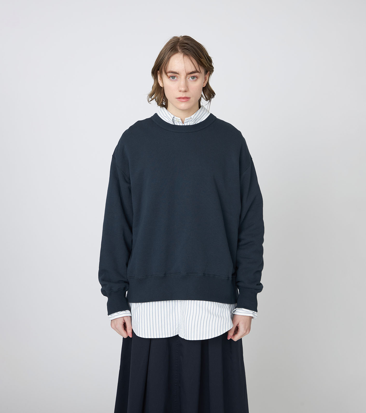 Reversible Crew Neck Sweat