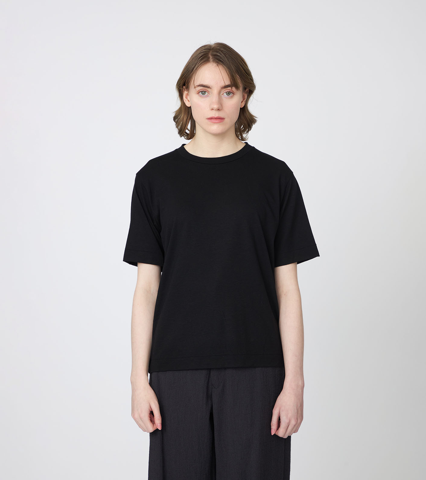 Wool Crew Neck Tee