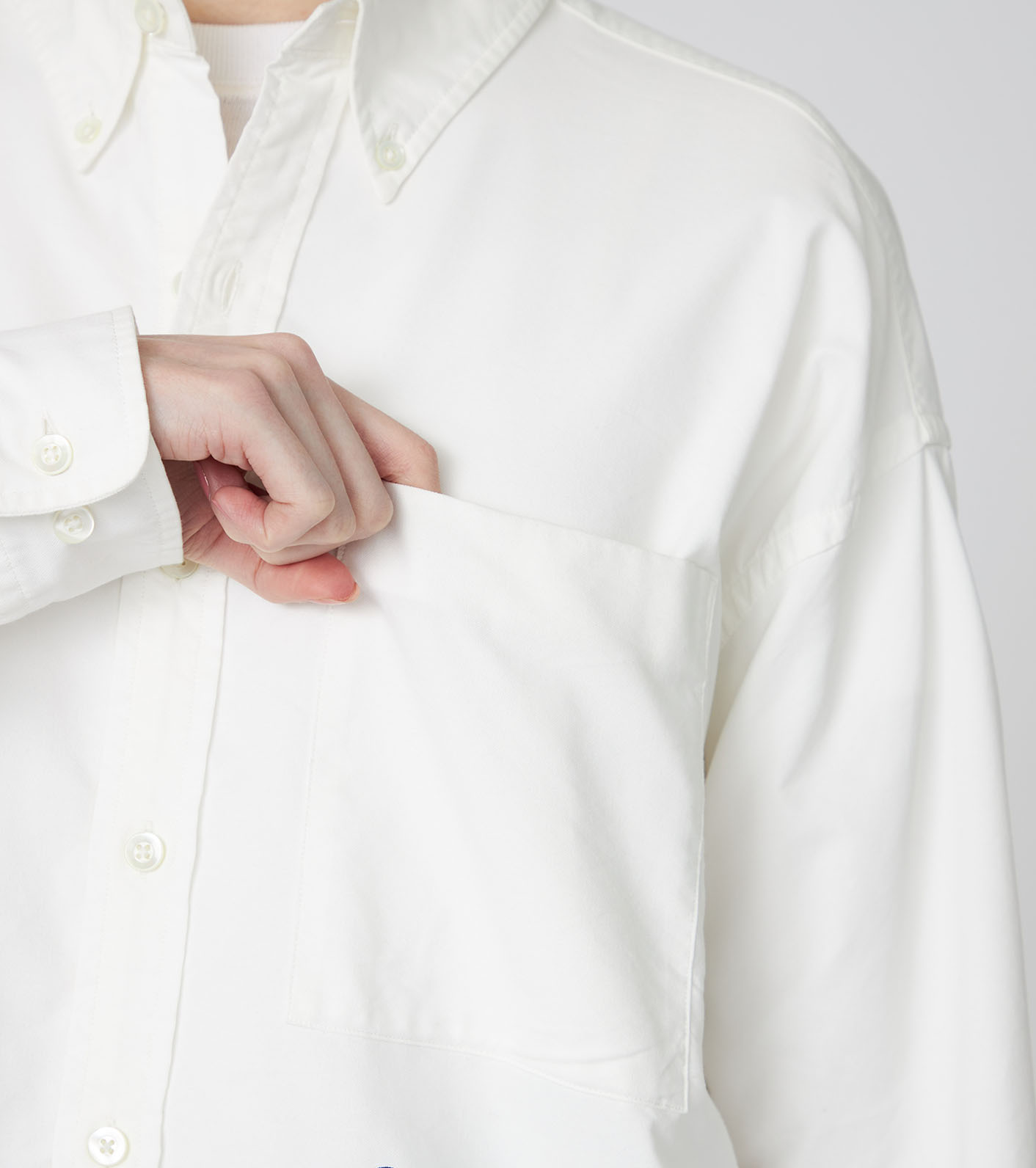Button Down Wind Shirt