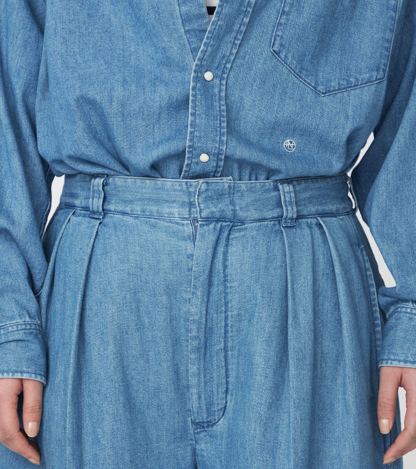 Light Denim Shorts