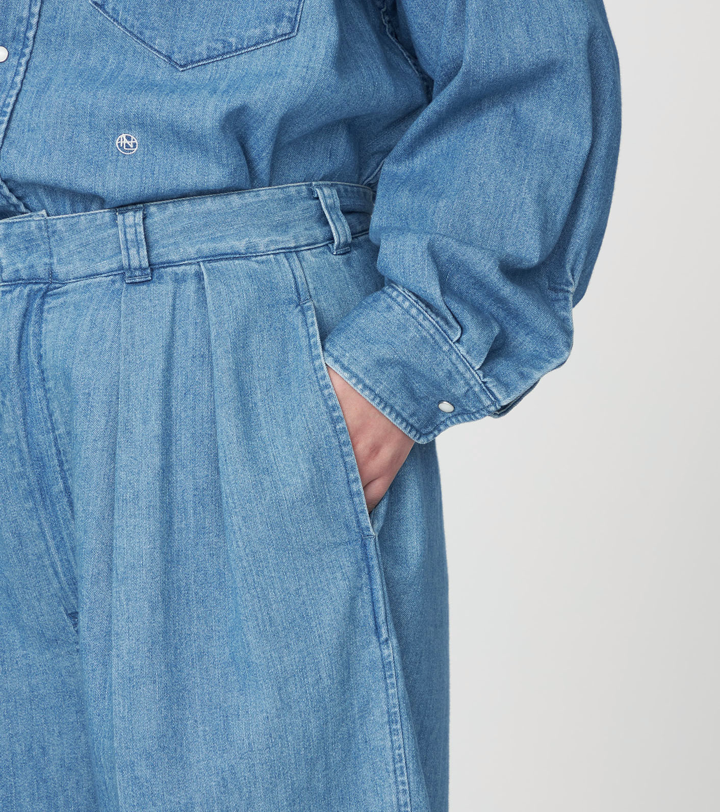 Light Denim Shorts