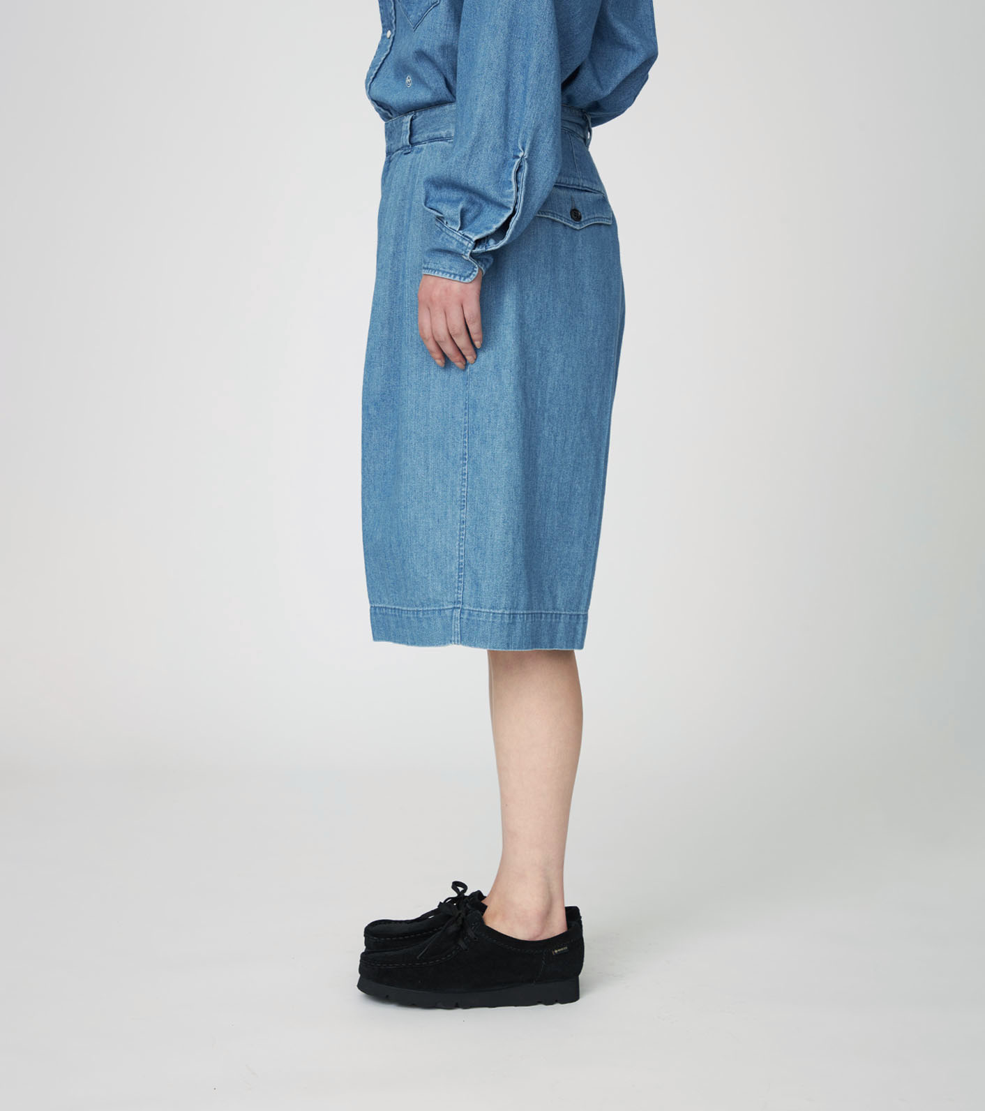 Light Denim Shorts
