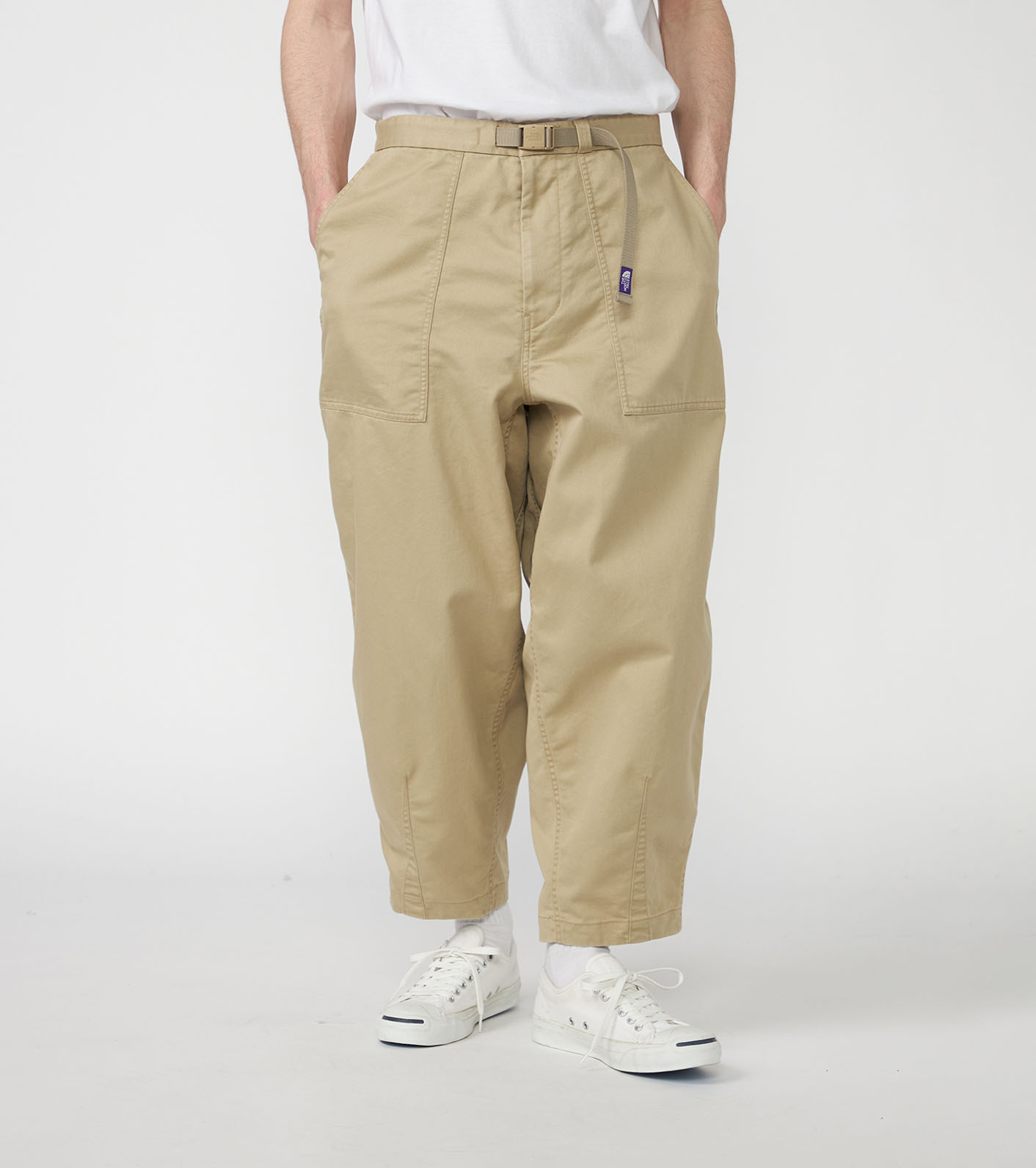 COOLMAX Chino Wide Cropped Pants