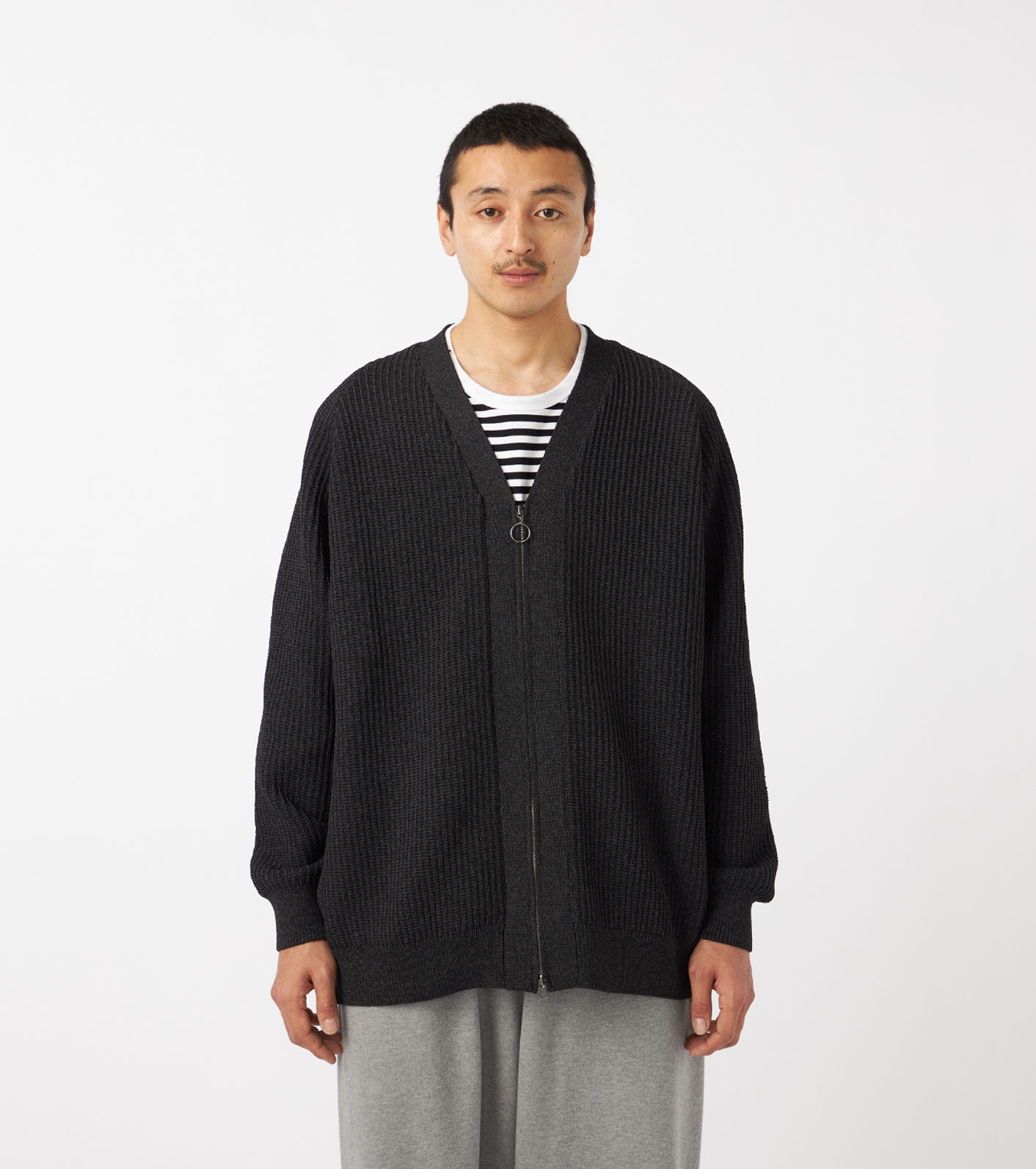 5G Zip Cardigan