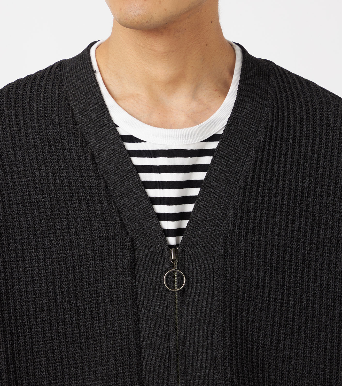 5G Zip Cardigan
