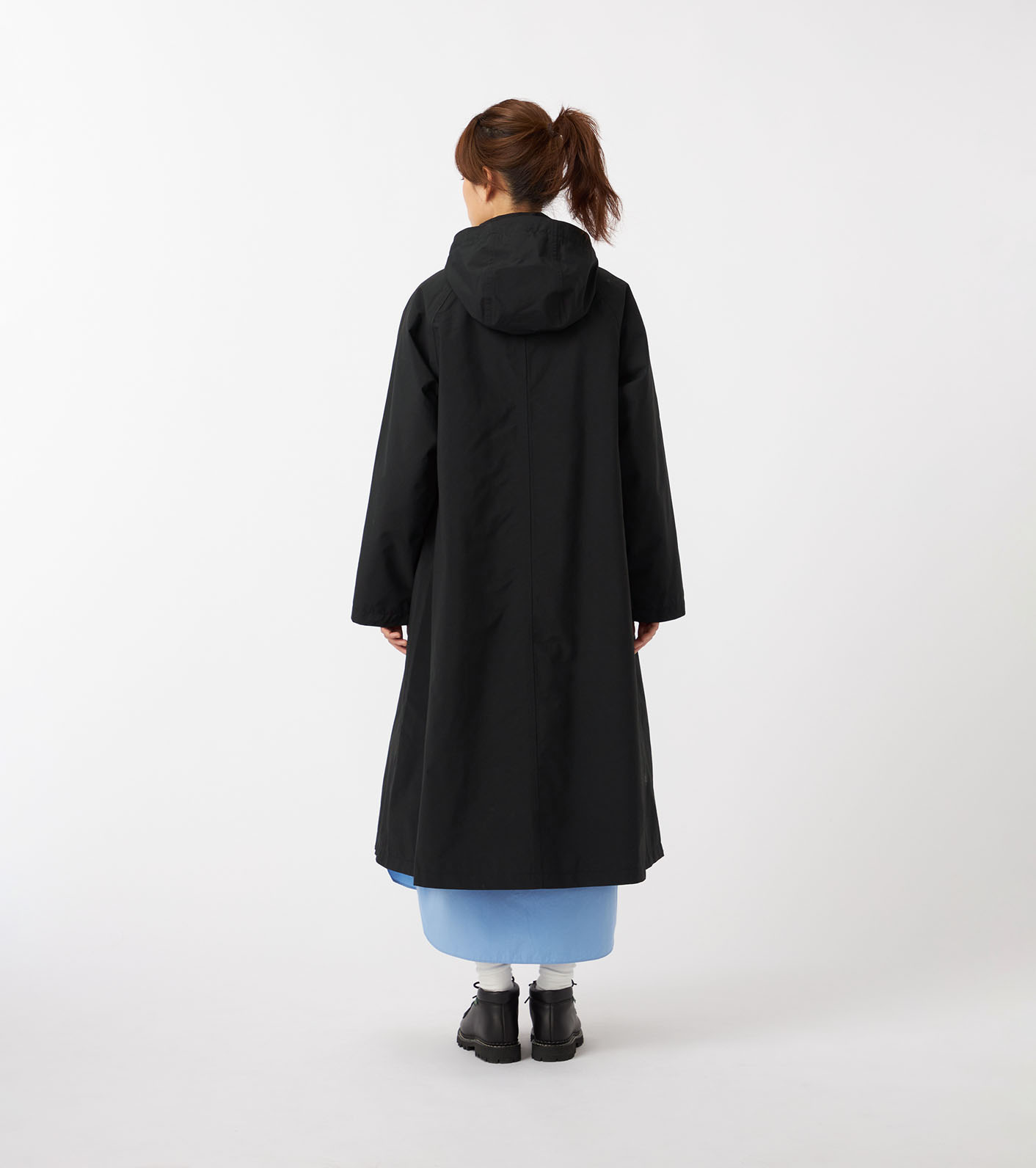 2L NYLON GORE-TEX Hooded Coat