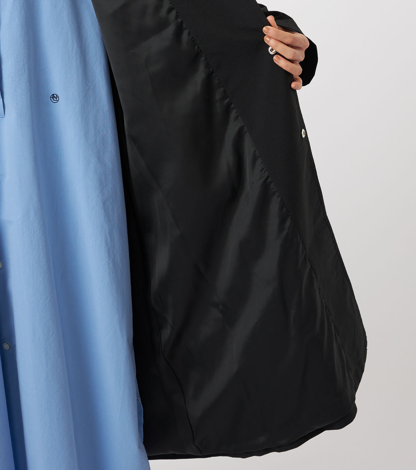 2L NYLON GORE-TEX Hooded Coat