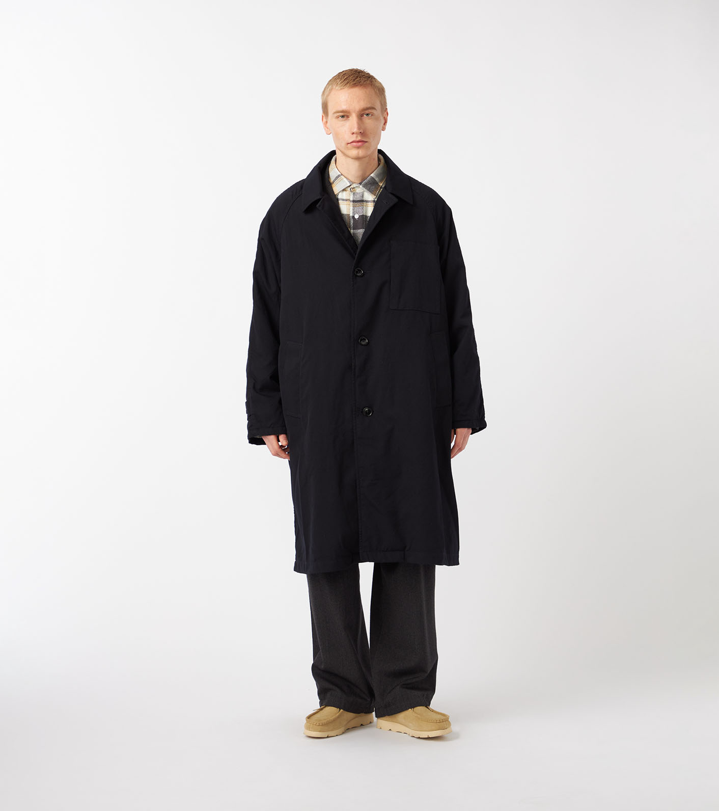 WINDSTOPPER Single Breasted Coat