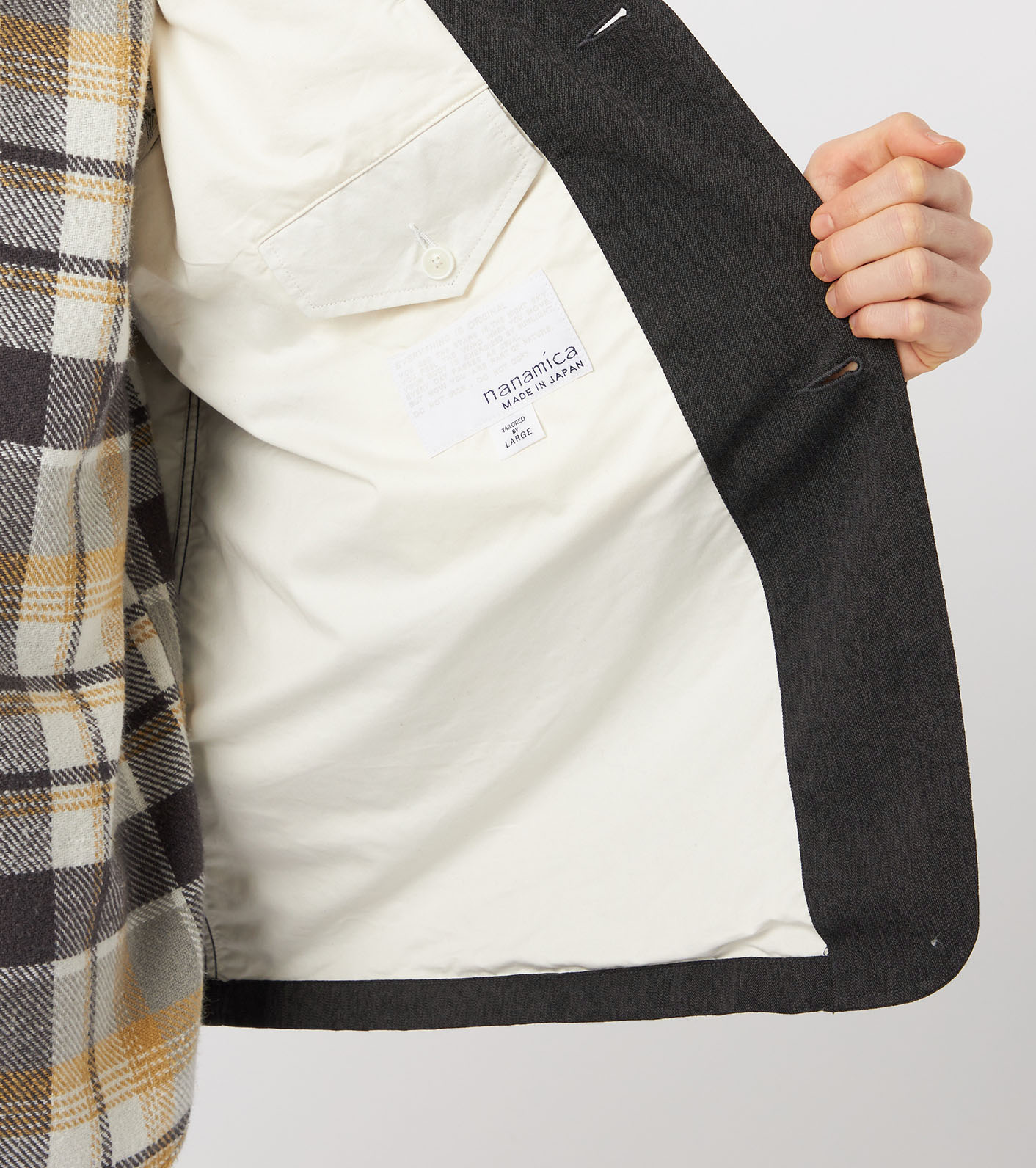 Wool Gabardine Club Jacket