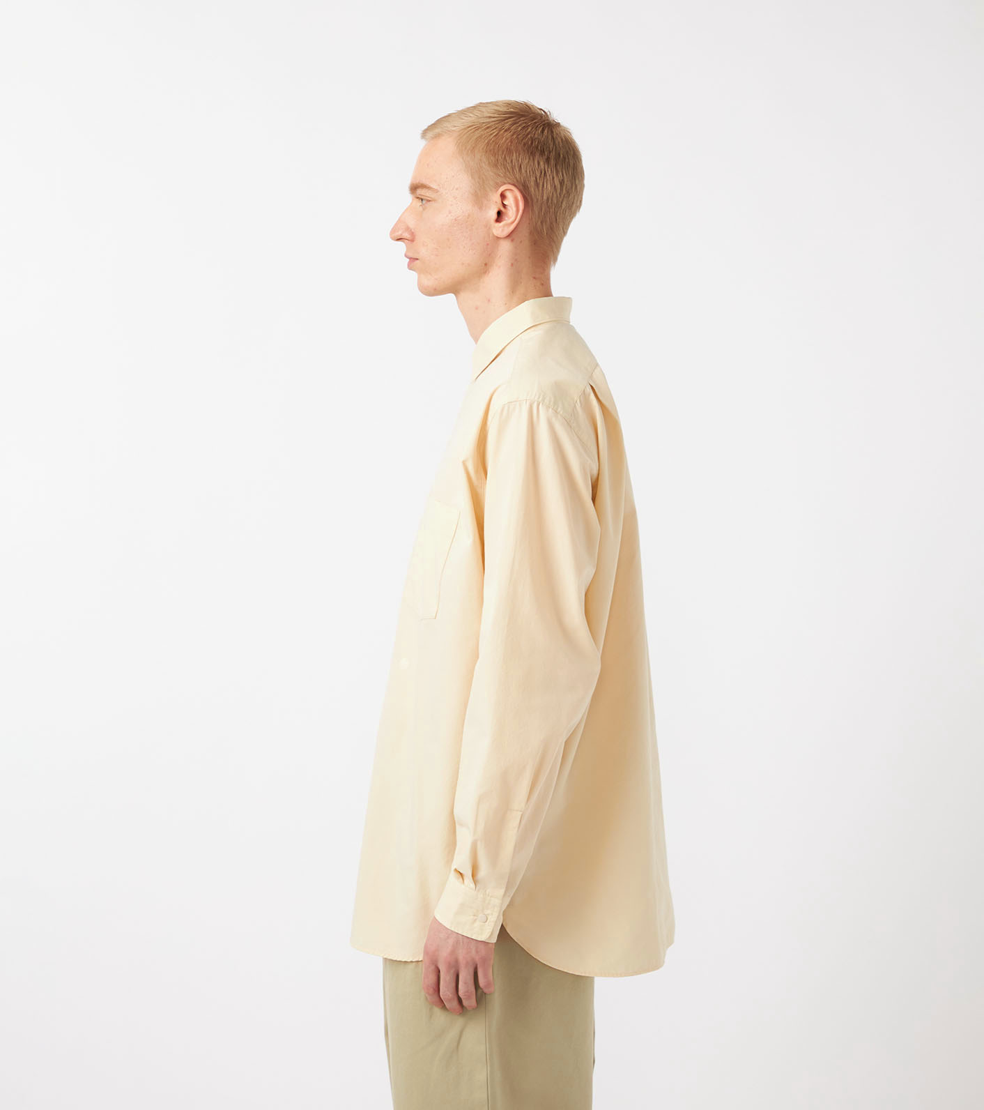 Regular Collar Wind Shirt
