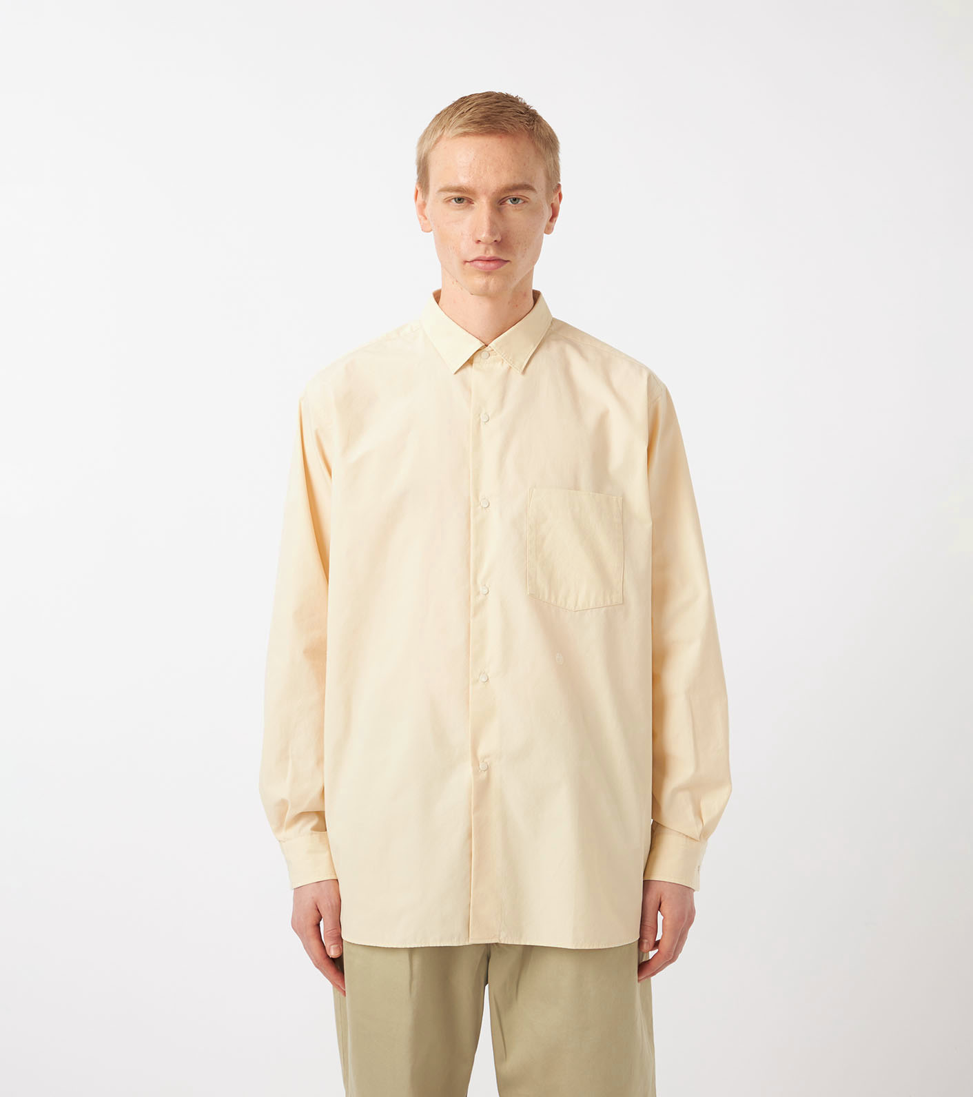 Regular Collar Wind Shirt