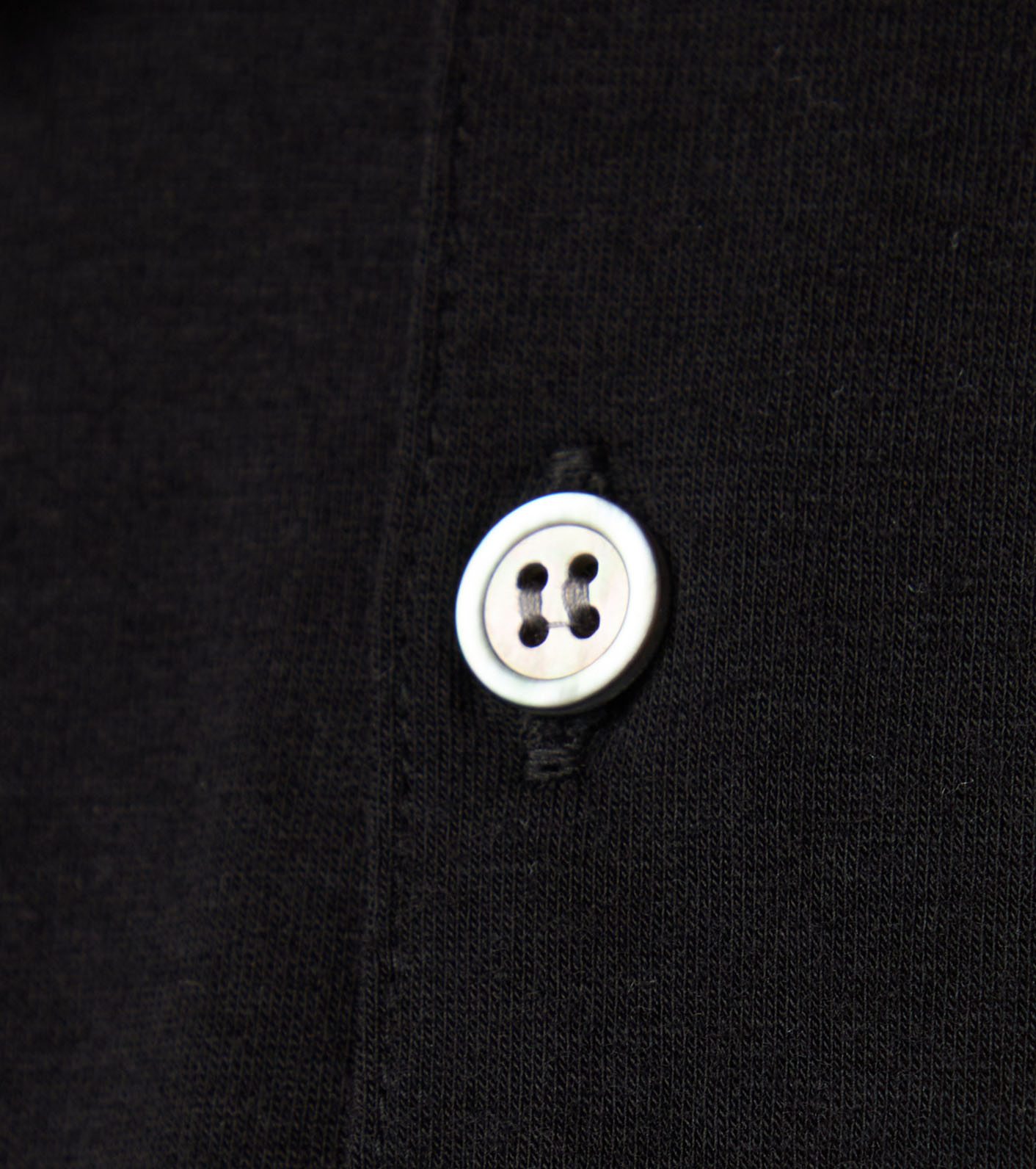 Wool Jersey L/S Polo