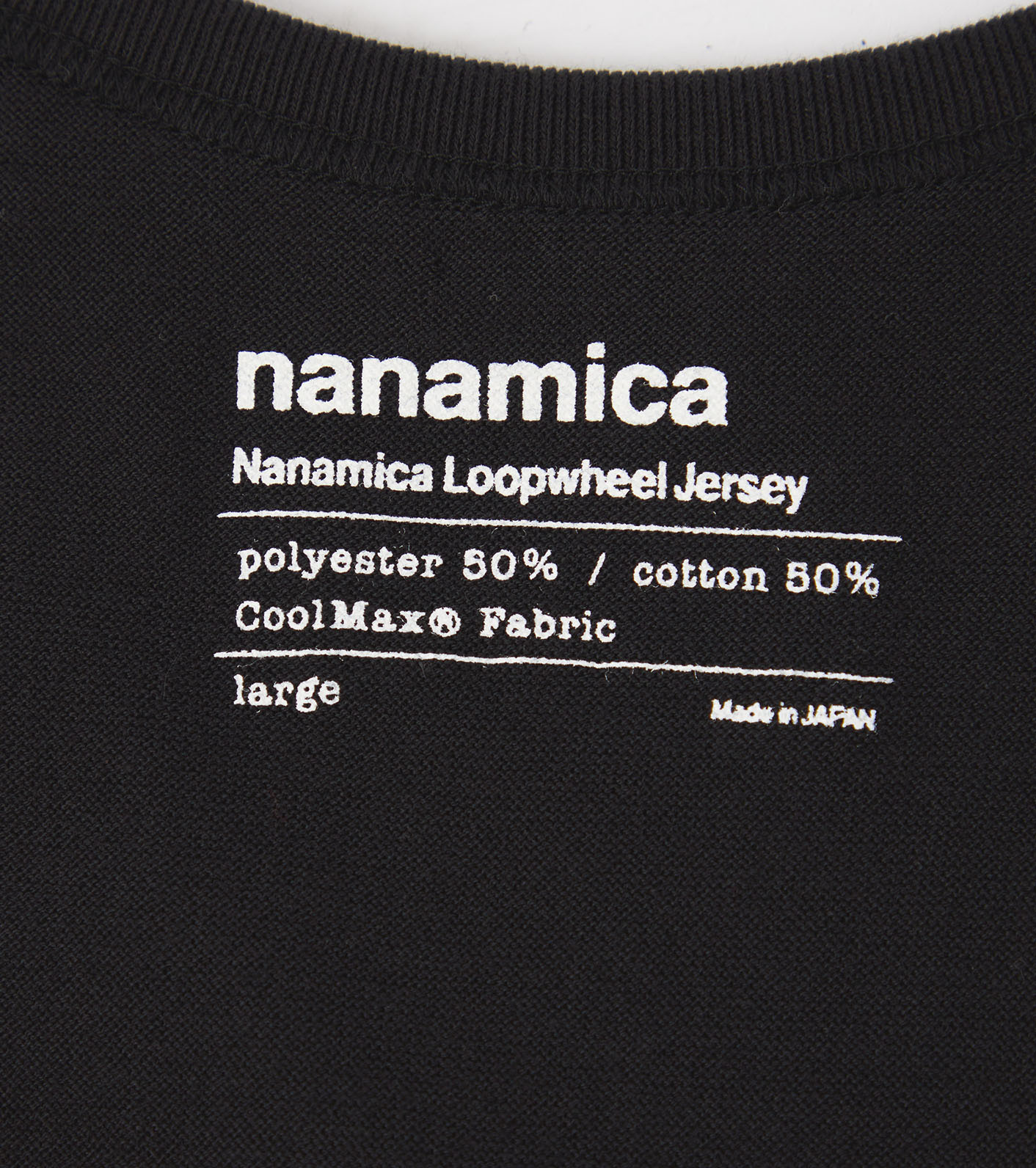 nanamica Loopwheel COOLMAX Jersey Tank