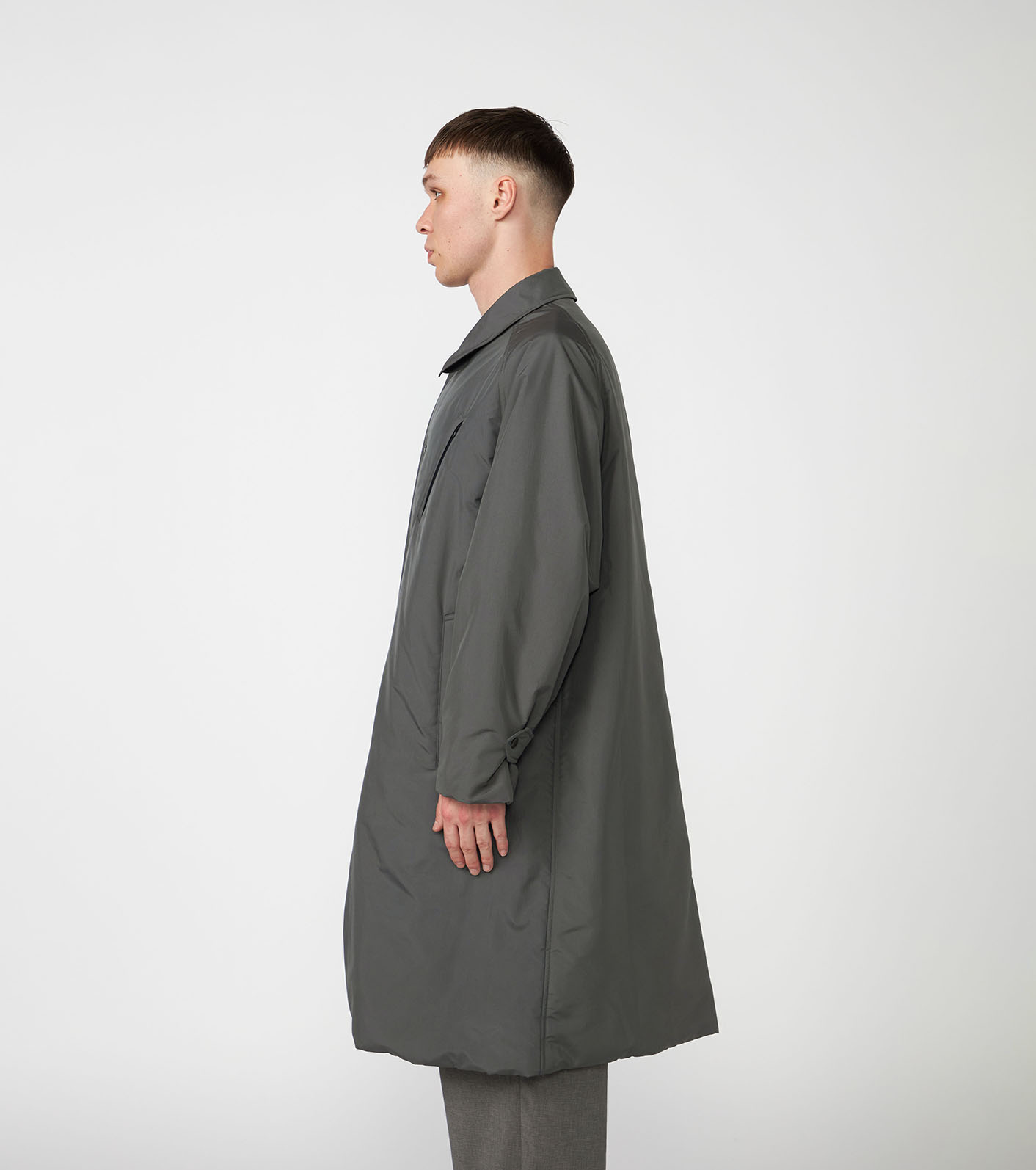 Insulation Soutien Collar Coat