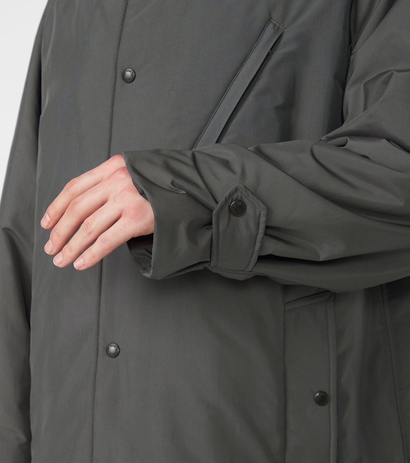 Insulation Soutien Collar Coat