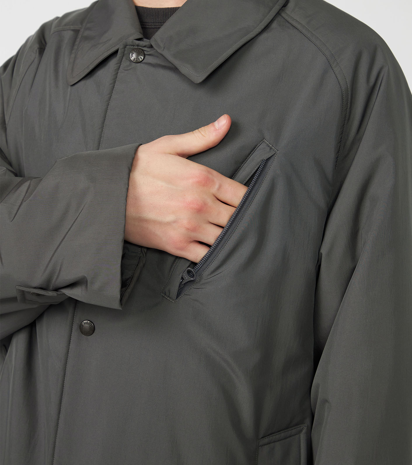 Insulation Soutien Collar Coat