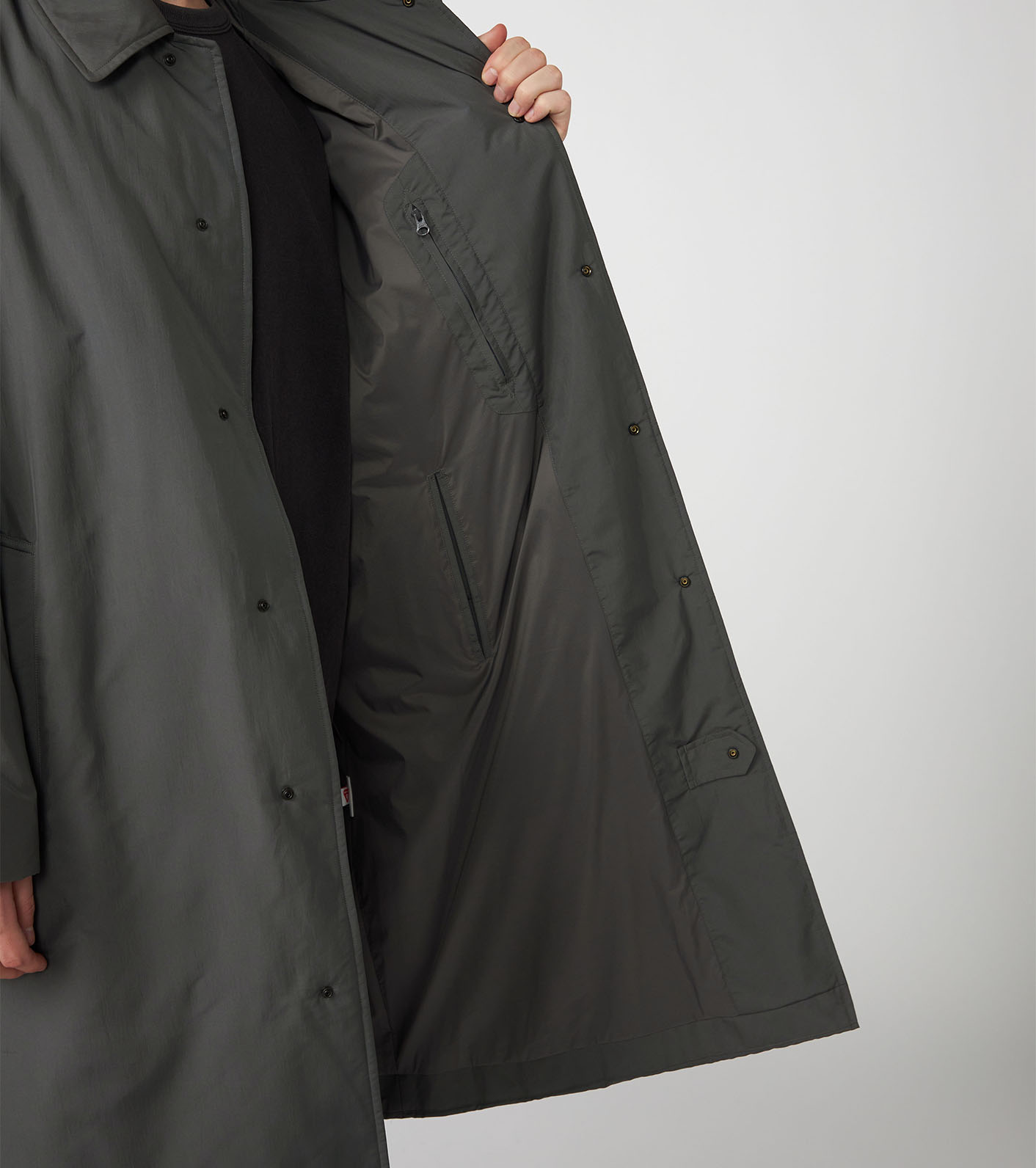 Insulation Soutien Collar Coat
