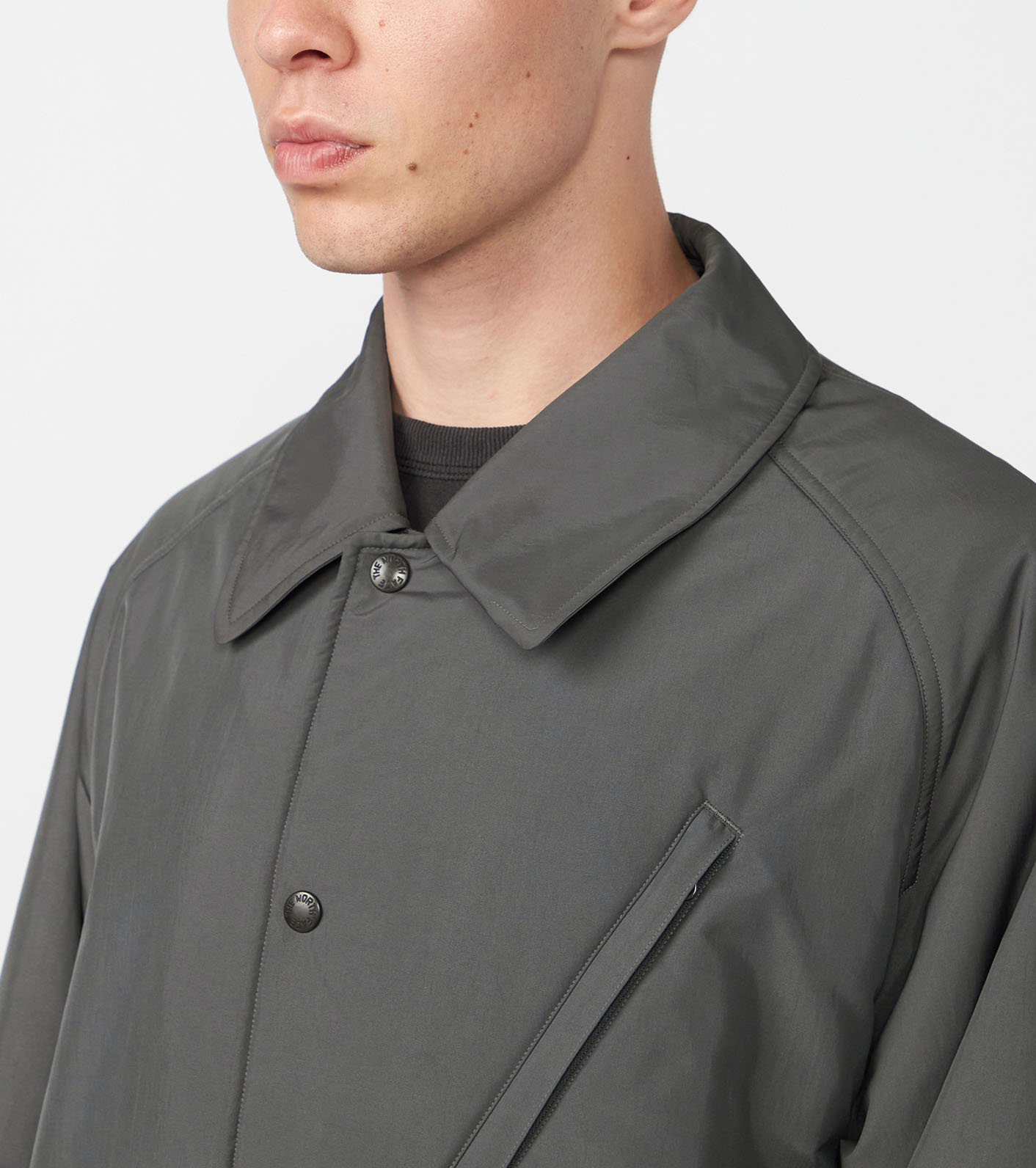 Insulation Soutien Collar Coat