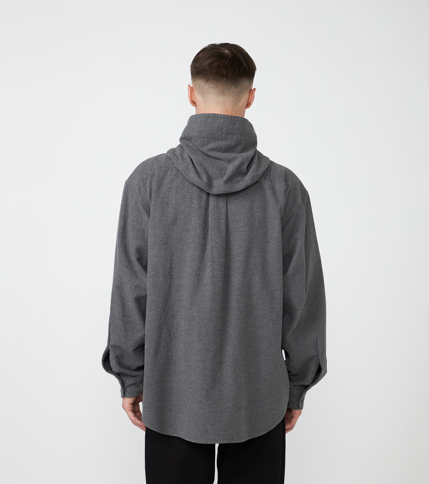 Flannel Mountain Hooded Shirt